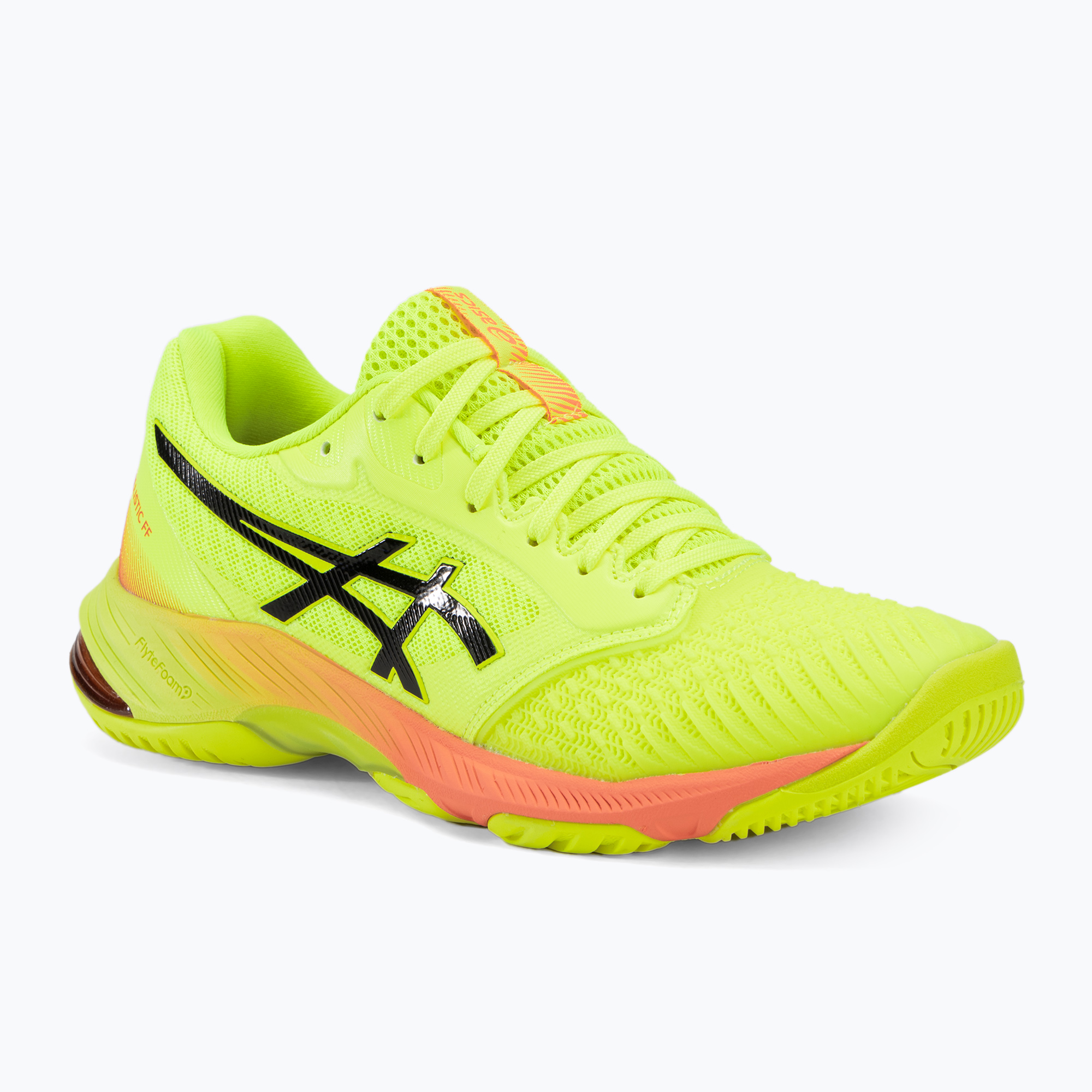 Dámska obuv ASICS Netburner Ballistic FF 3 Paris safety yellow/black (Netburner Ballistic FF 3 Paris 1052A081-750)