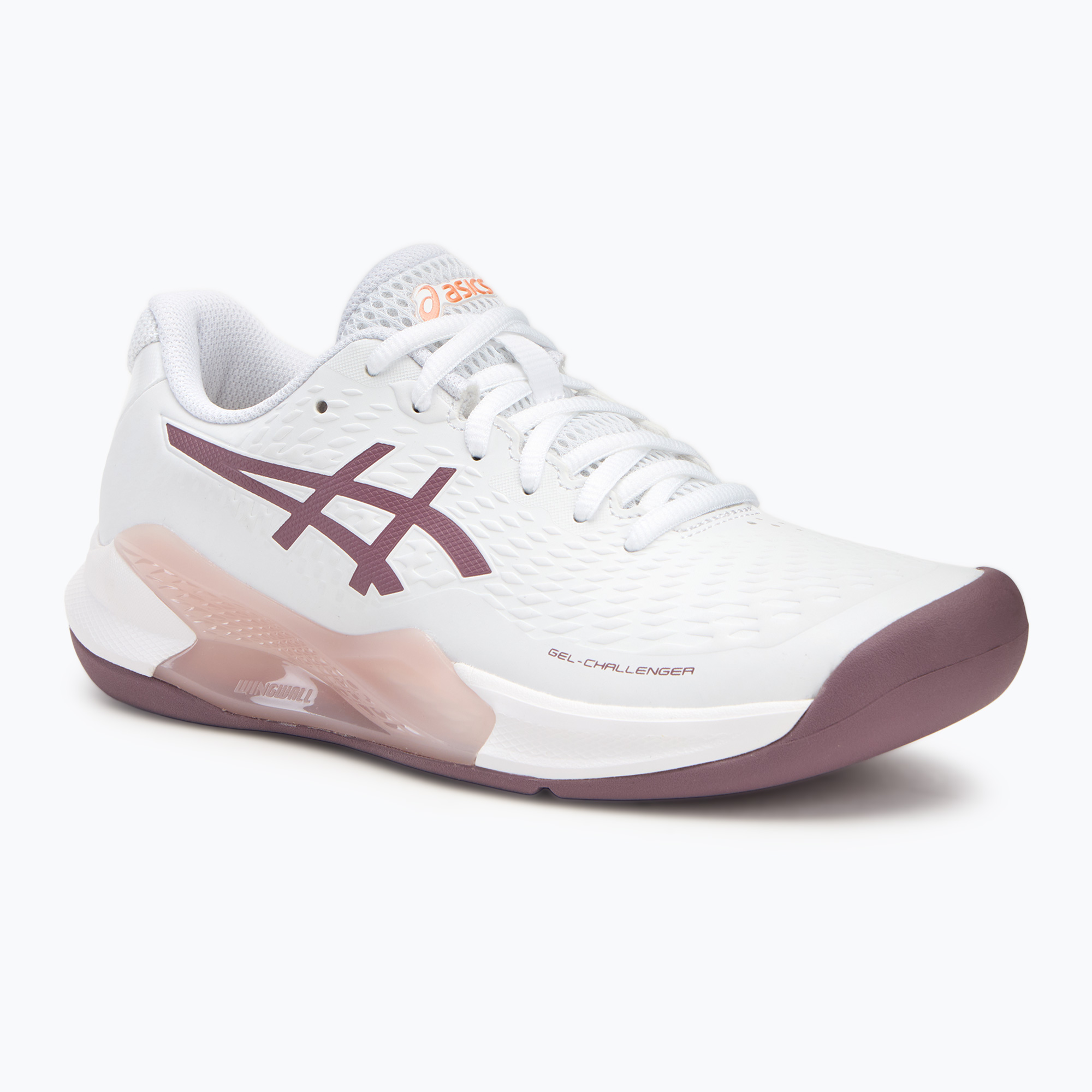 Dámska tenisová obuv ASICS Gel-Challenger 14 Indoor white/dusty mauve (Gel-Challenger 14 Indoor W 1042A256-102)