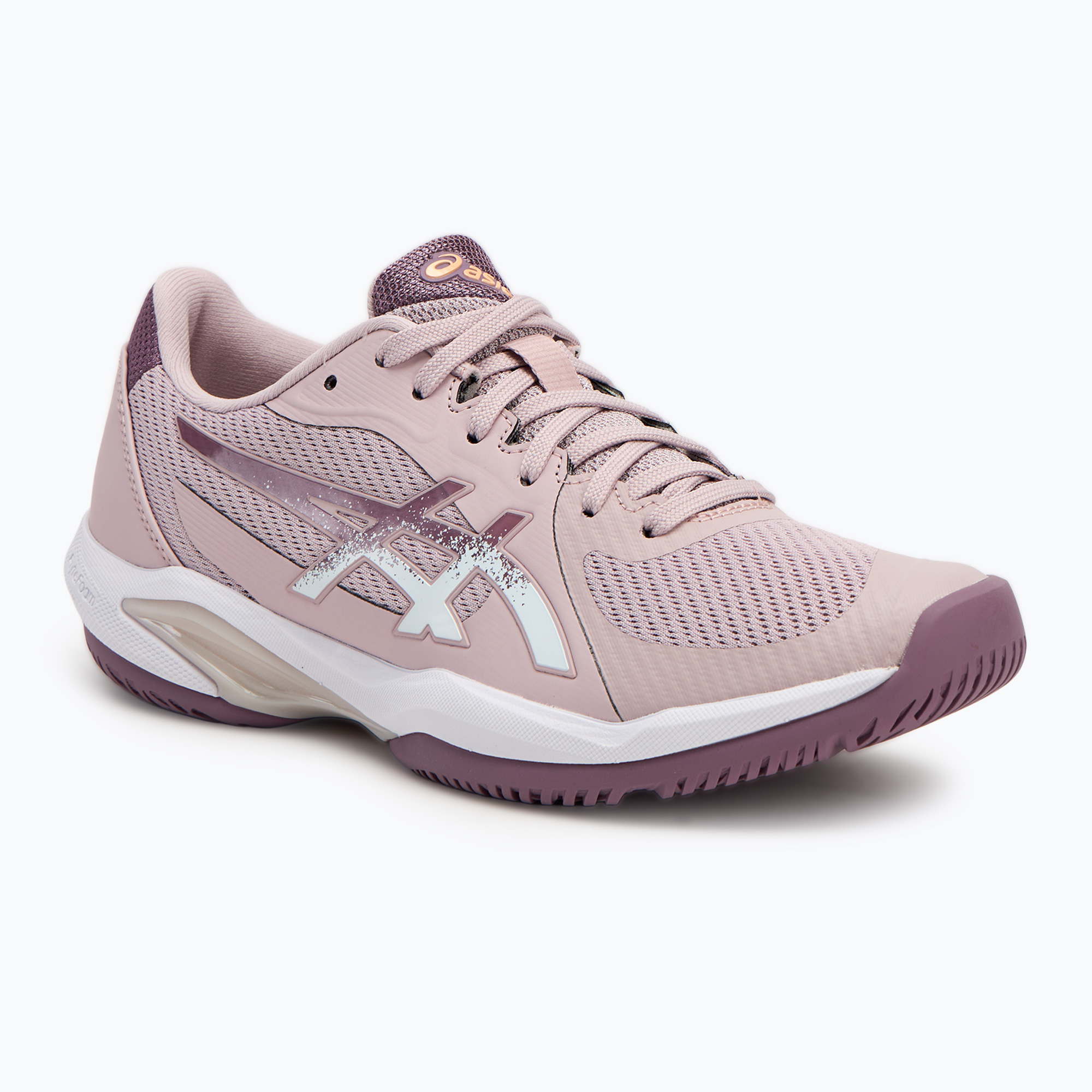 Dámska tenisová obuv ASICS Gel-Resolution 9 Clay watershed rose/white (Gel-Resolution 9 Clay W 1042A224-701)