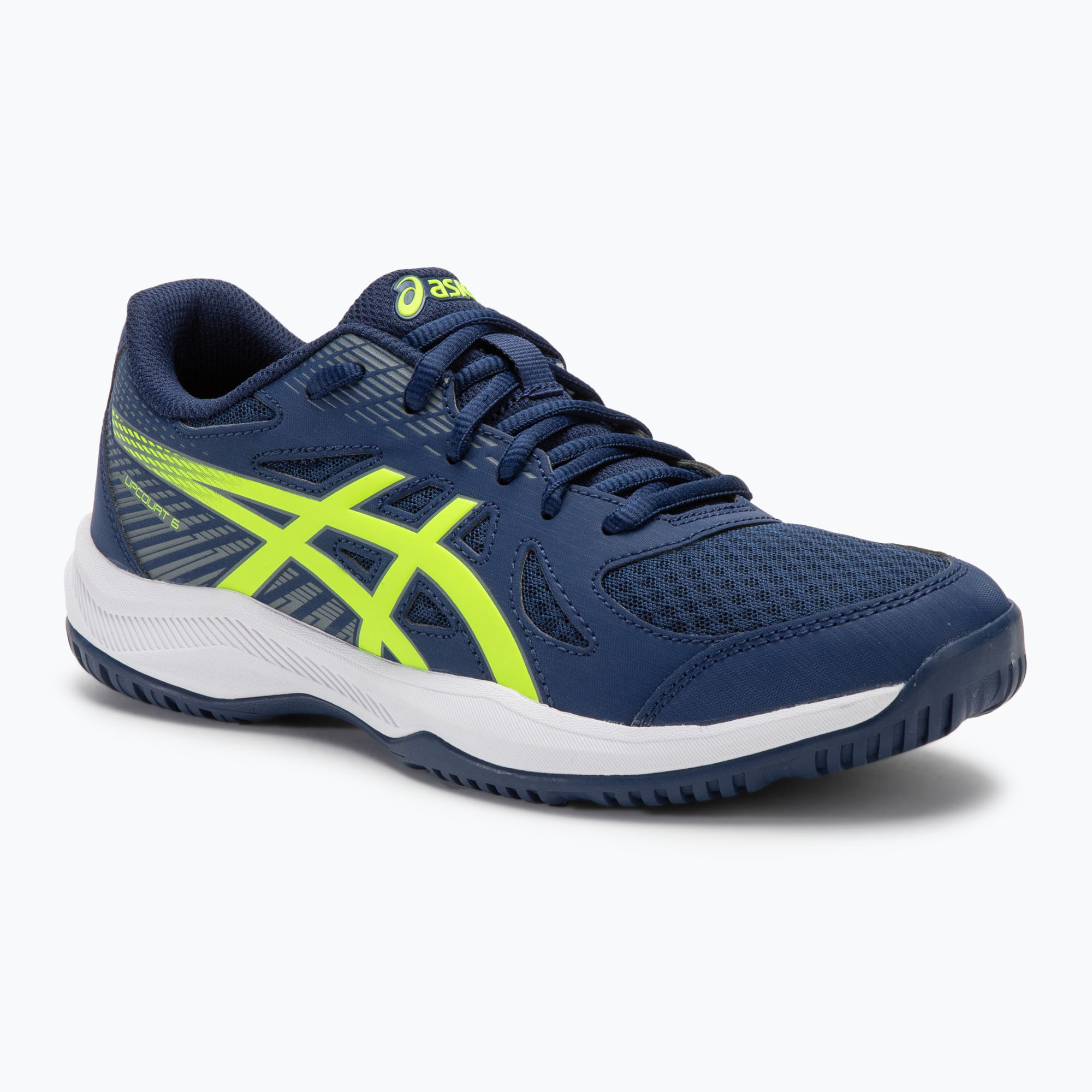 Pánska obuv ASICS Upcourt 6 blue expanse/safety yellow (Upcourt 6 1071A104-400)