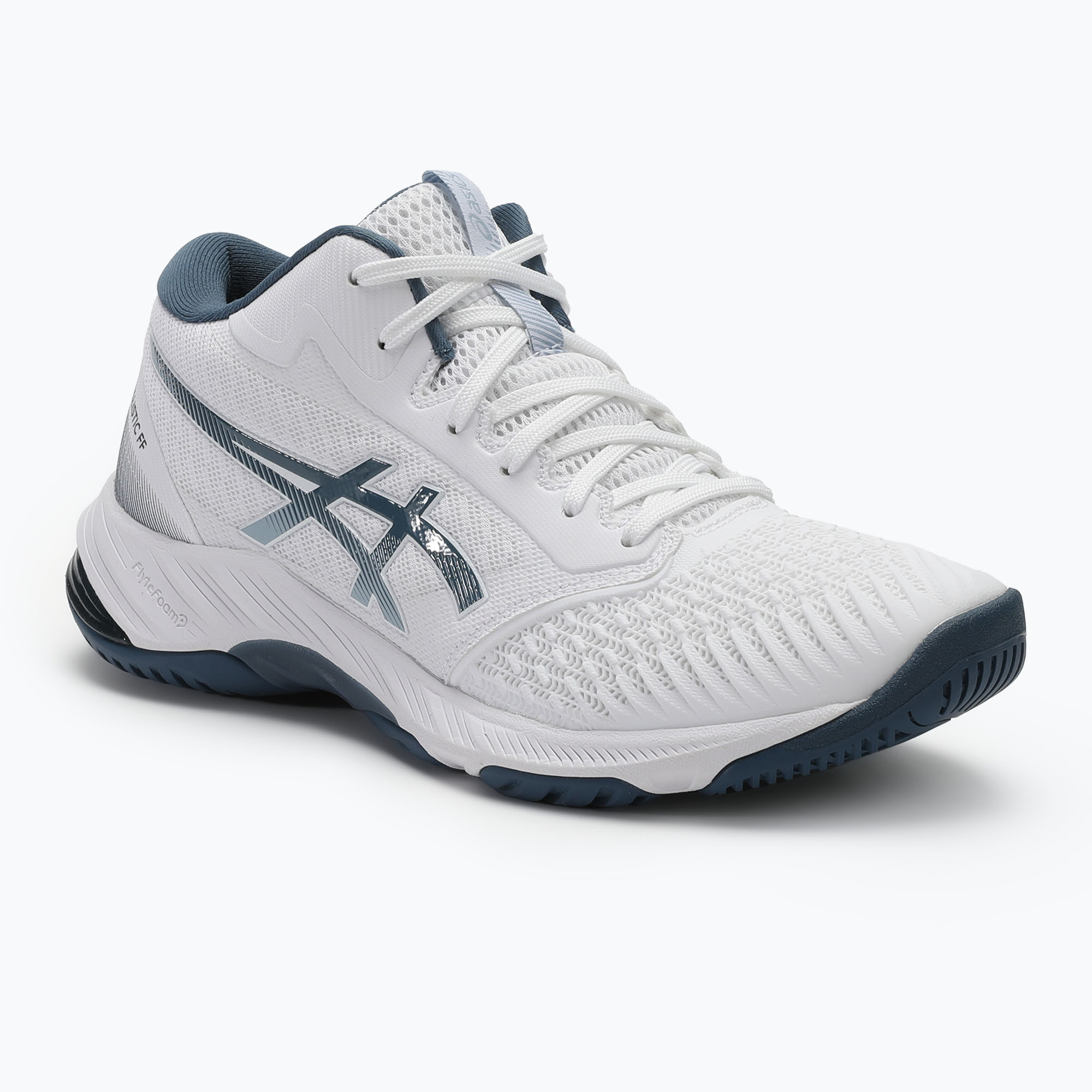 Pánska obuv ASICS Netburner Ballistic FF MT 3 white/vintage indigo (Netburner Ballistic FF MT 3 1051A074-103)