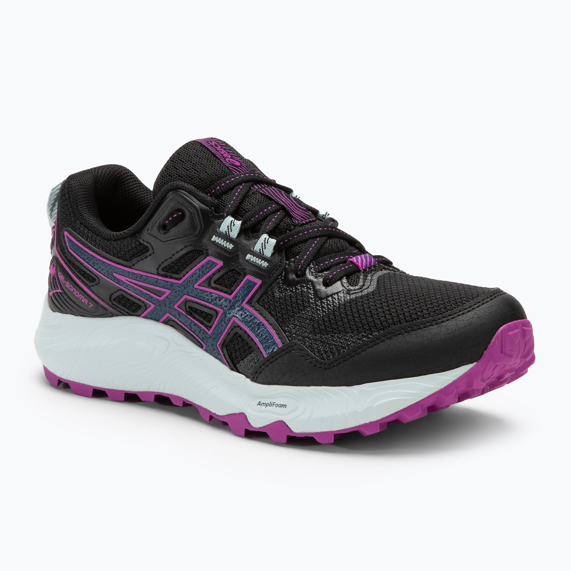 Dámska bežecká obuv ASICS Gel-Sonoma 7 black/blue expanse (Gel-Sonoma 7 1012B413-005)
