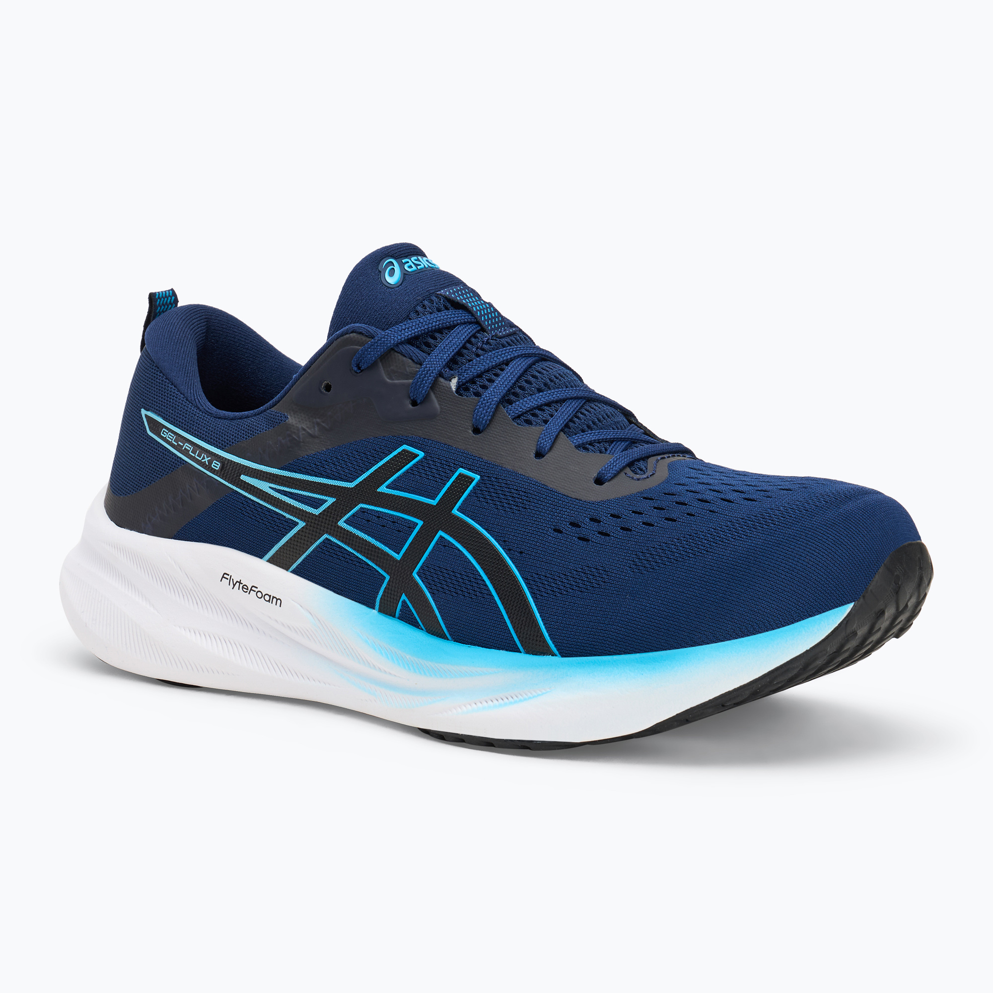 Pánska bežecká obuv ASICS Gel-Flux 8 blue expanse/digital aqua (Gel-Flux 8 1011B988-400)