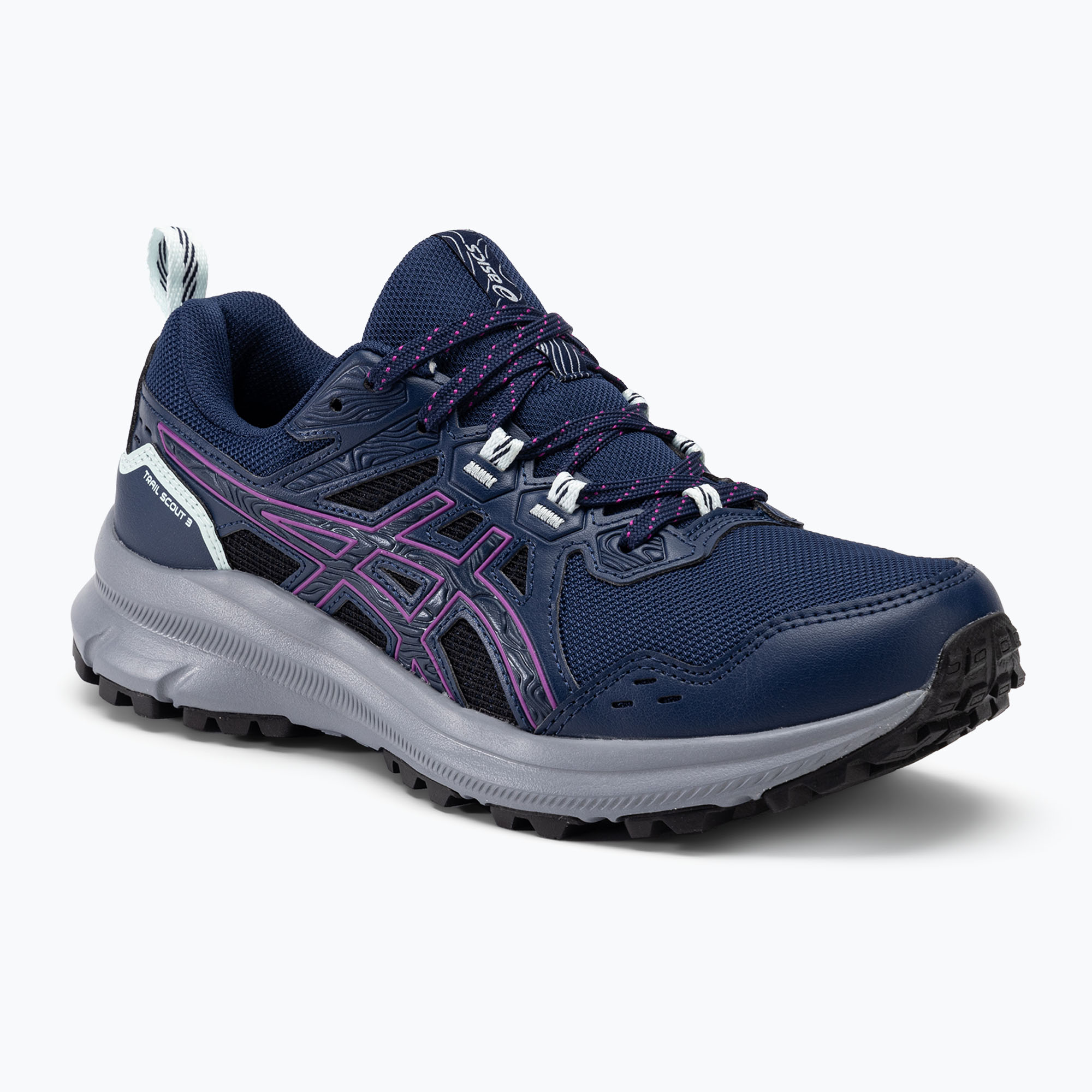 Dámska bežecká obuv ASICS Trail Scout 3 night sky/bold magenta (Trail Scout 3 1012B516-402)