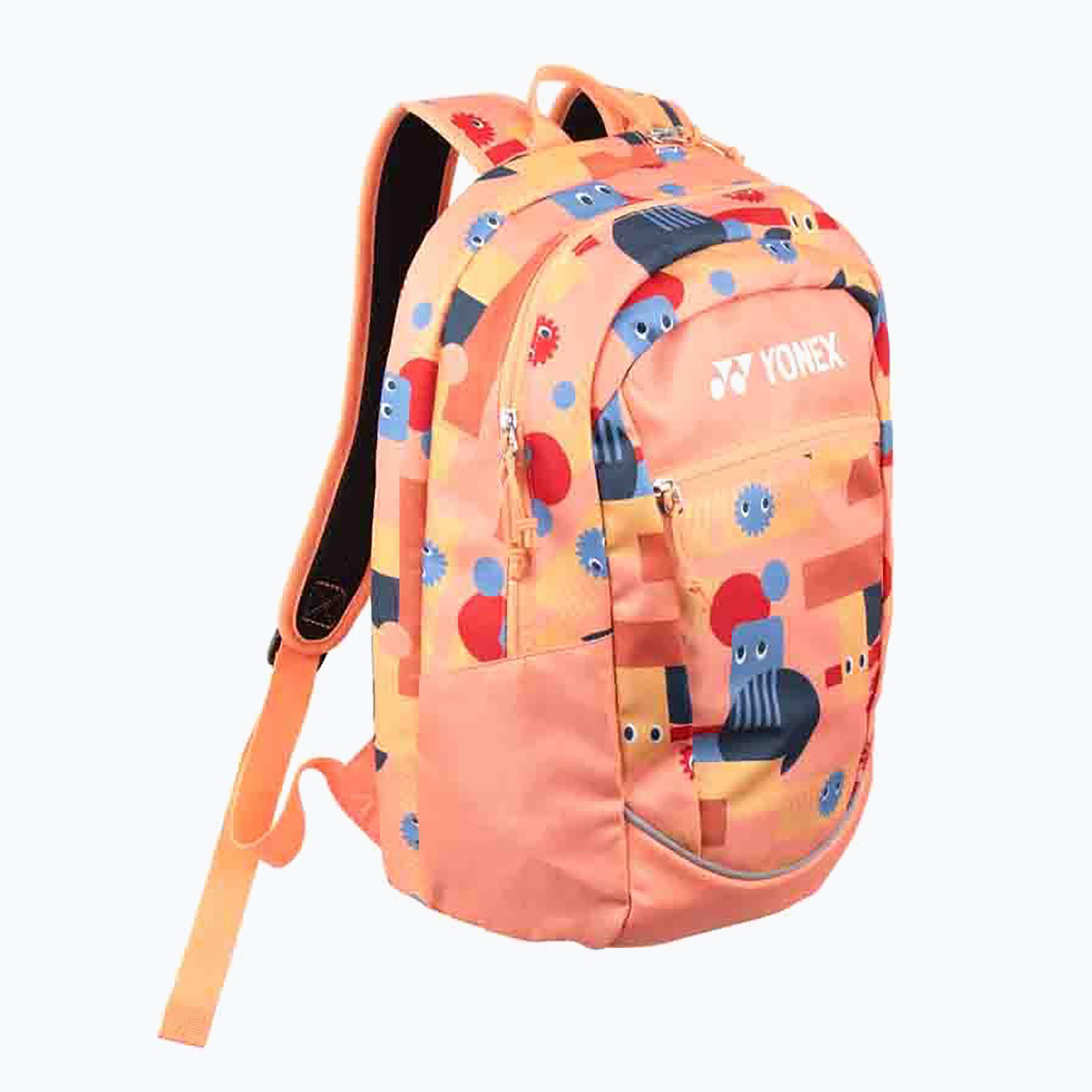 Detský tenisový batoh YONEX 22512 15 l coral orange (22512 Junior HBA225125CO)