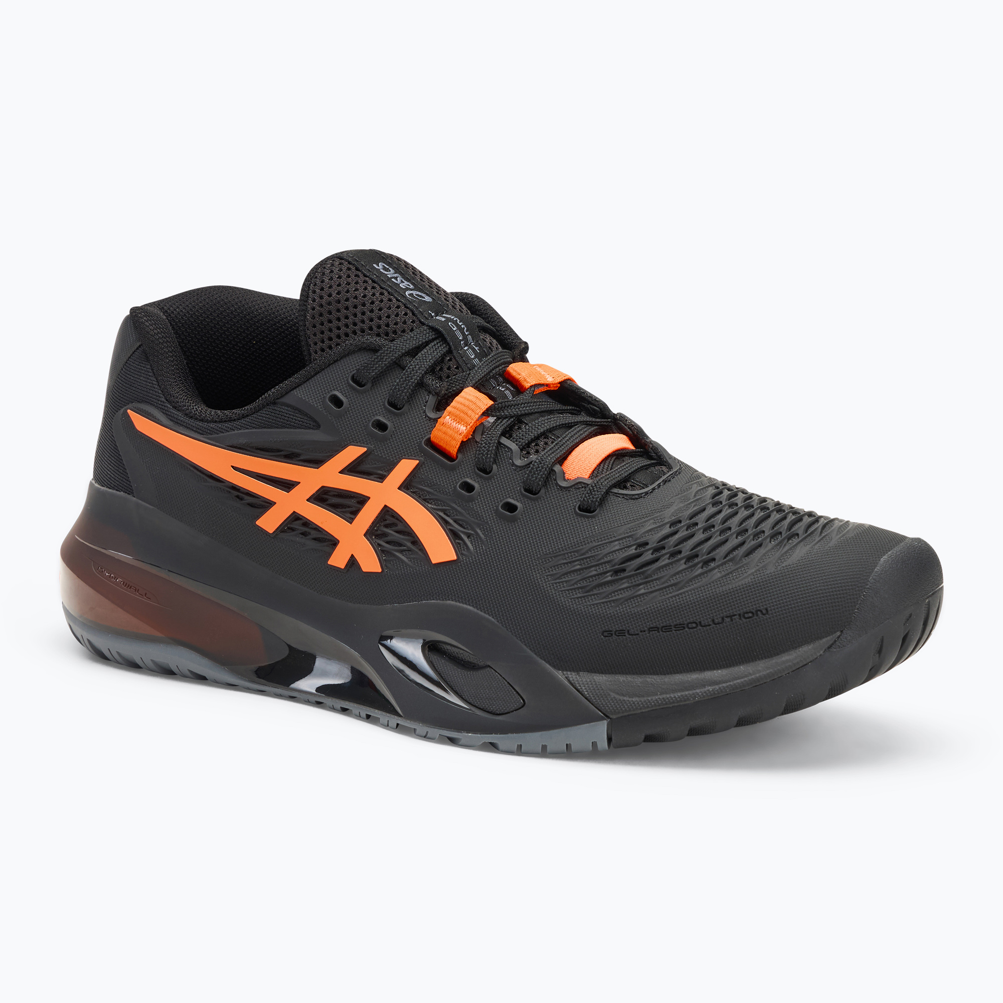 Pánska tenisová obuv ASICS Gel-Resolution X black/ shocking orange (Gel-Resolution X 1041A481-001)