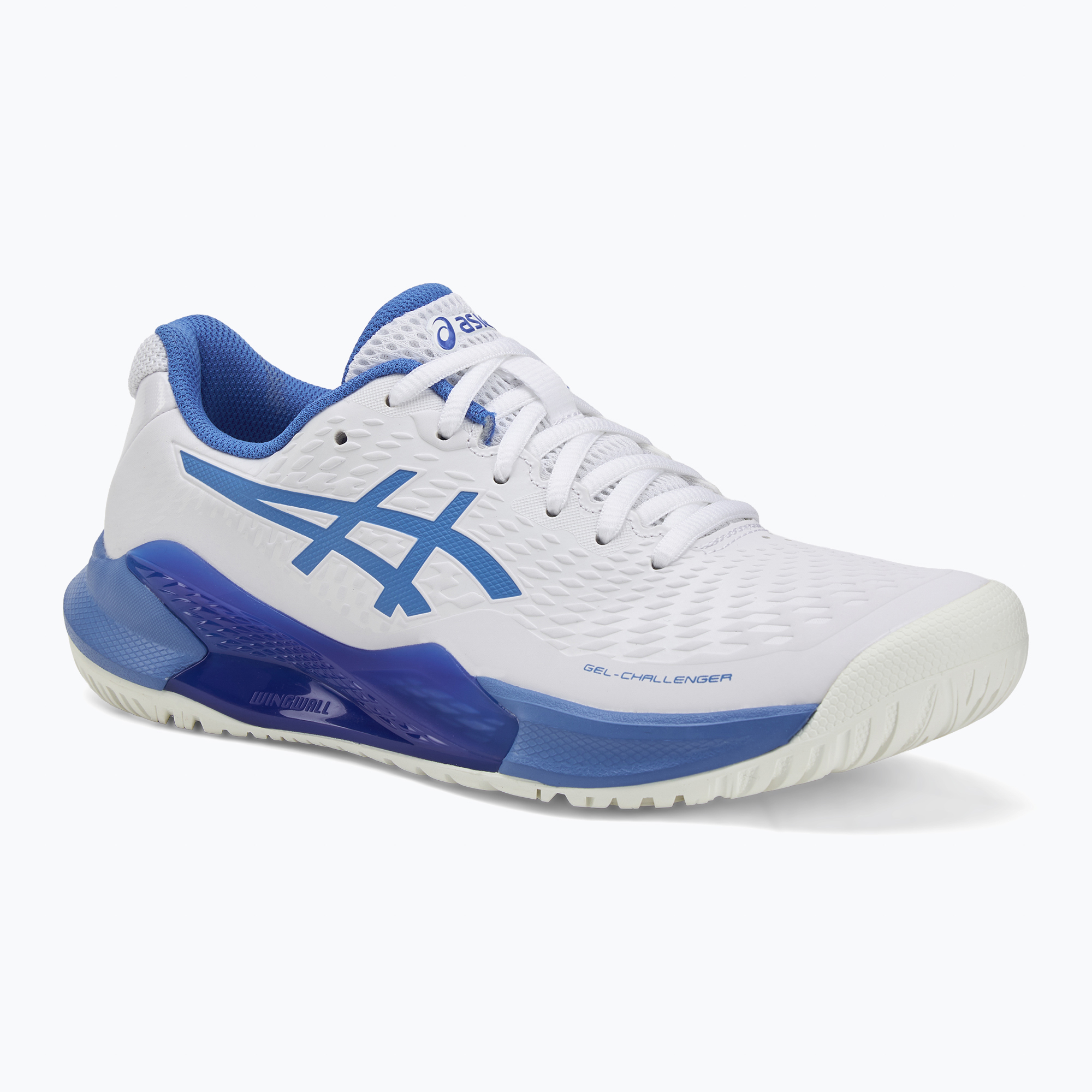 Dámske tenisové topánky ASICS Gel-Challenger 14 W white/blue coast (Gel-Challenger 14 W 1042A231-103)