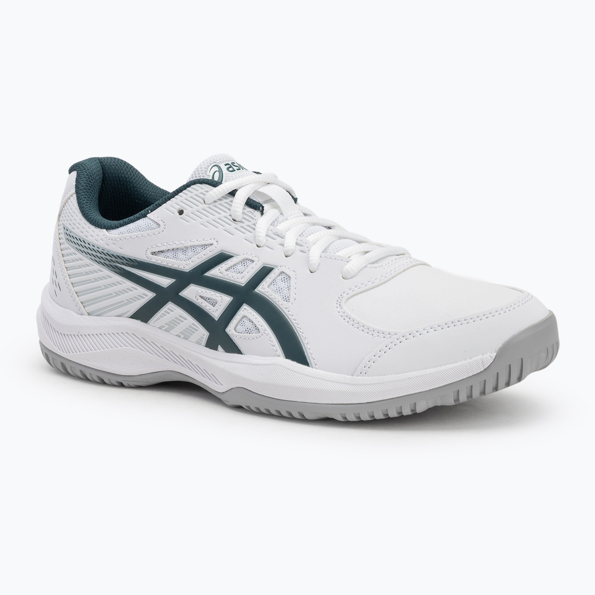 Pánske tenisové topánky ASICS Court Slide 4 white/saxon green (Court Slide 4 1041A483-100)