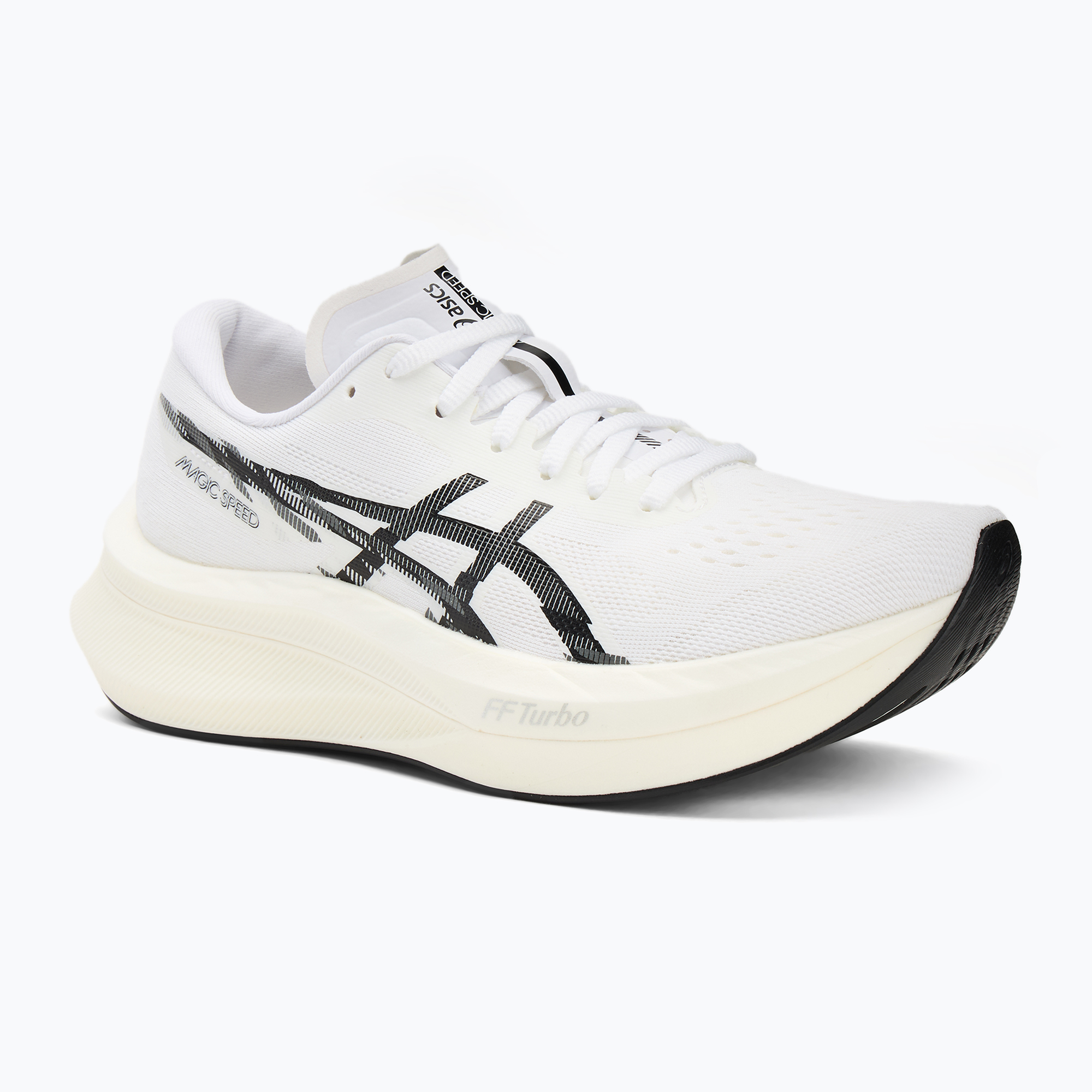 Dámske bežecké topánky ASICS Magic Speed 4 white/black