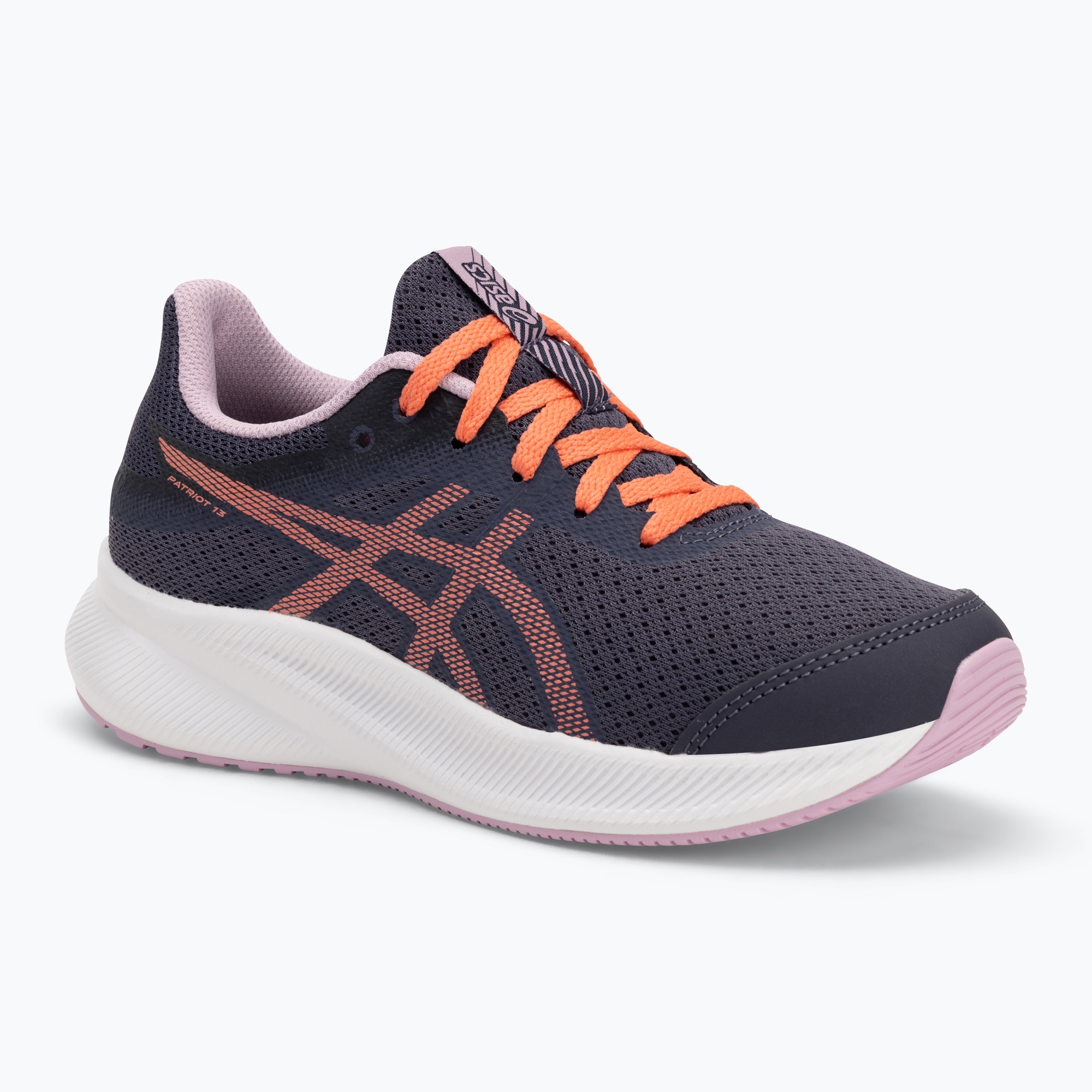 Detské bežecké topánky ASICS Patriot 13 GS indigo fog/papaya (Patriot 13 GS 1014A267-501)