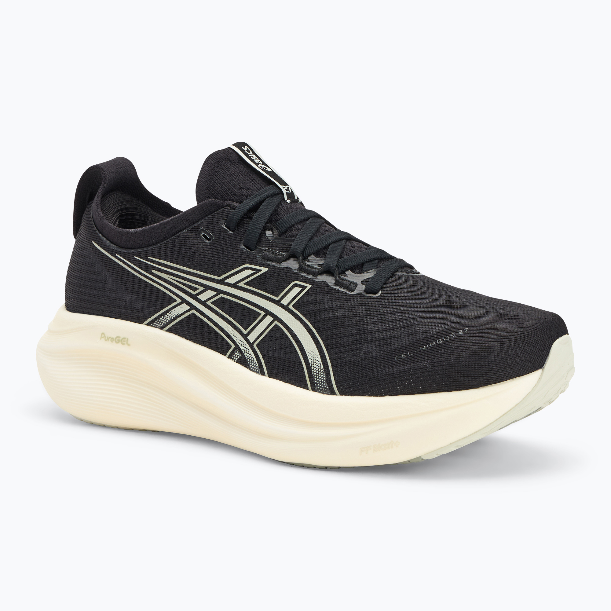 Pánske bežecké topánky ASICS Gel-Nimbus 27 black/lake grey (Gel-Nimbus 27 1011B958-002)