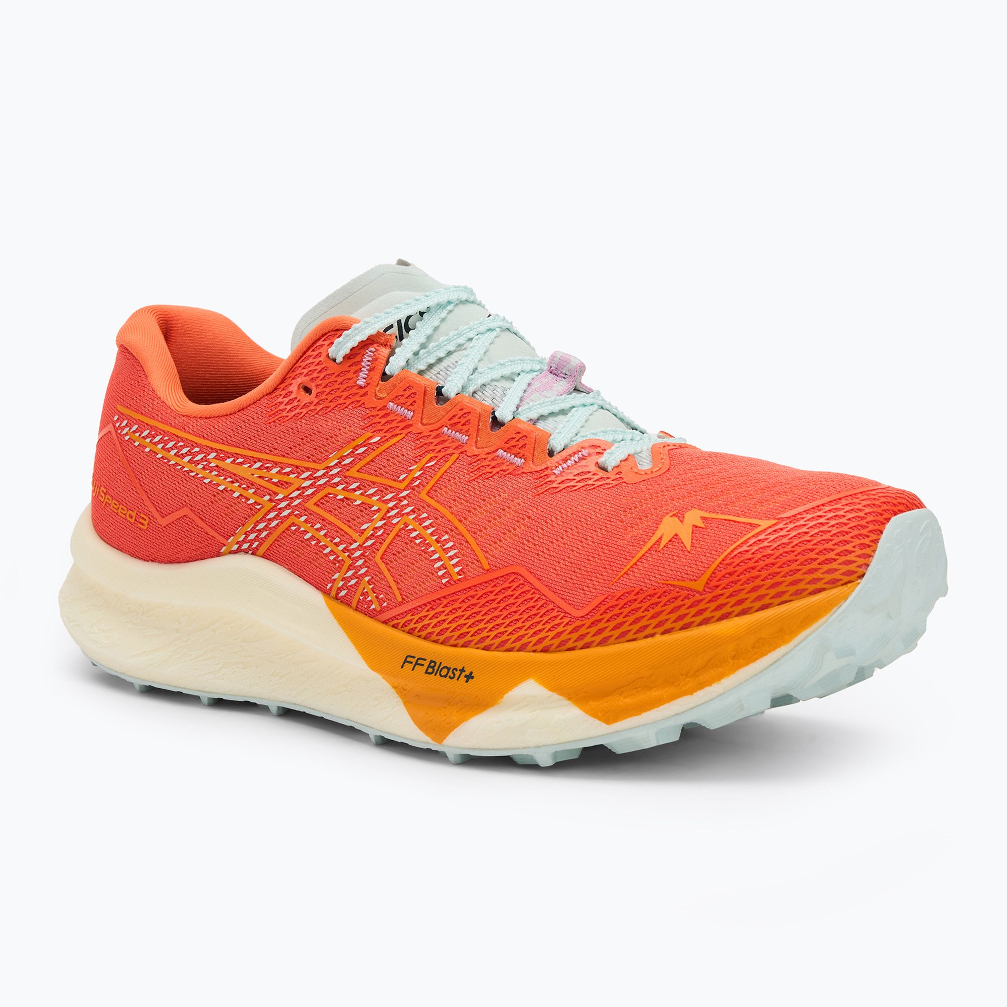 Pánske bežecké topánky ASICS Fujispeed 3 nova orange/pure aqua (Fujispeed 3 1011B888-800)
