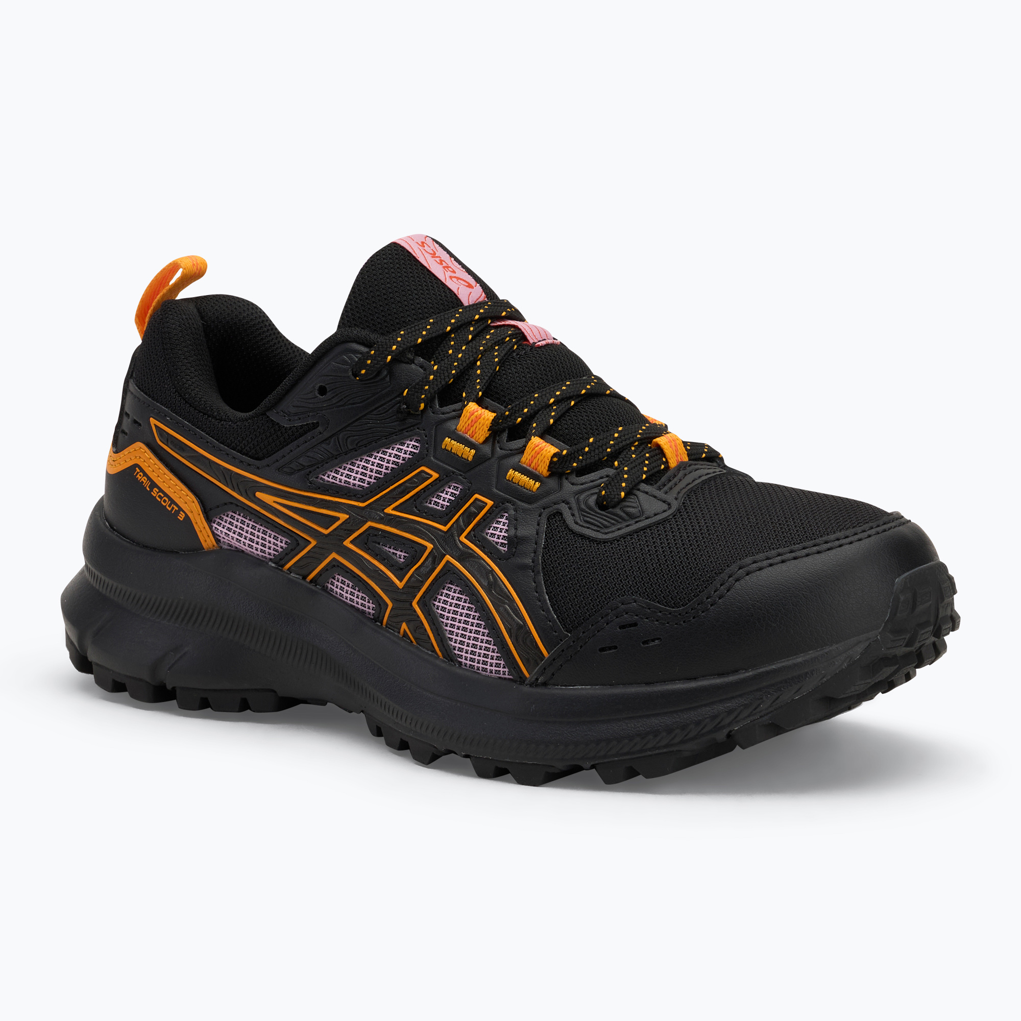 Dámske bežecké topánky ASICS Trail Scout 3 black/light ube (Trail Scout 3 1012B516-004)