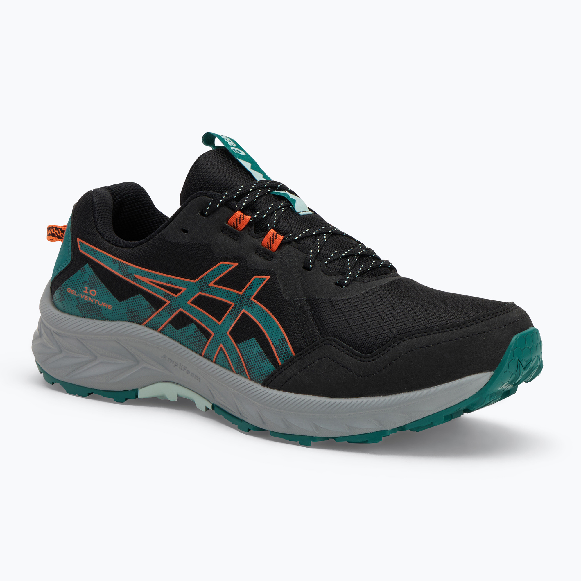 Pánske bežecké topánky ASICS Gel-Venture 10 black/rainy lake (Gel-Venture 10 1011B967-002)