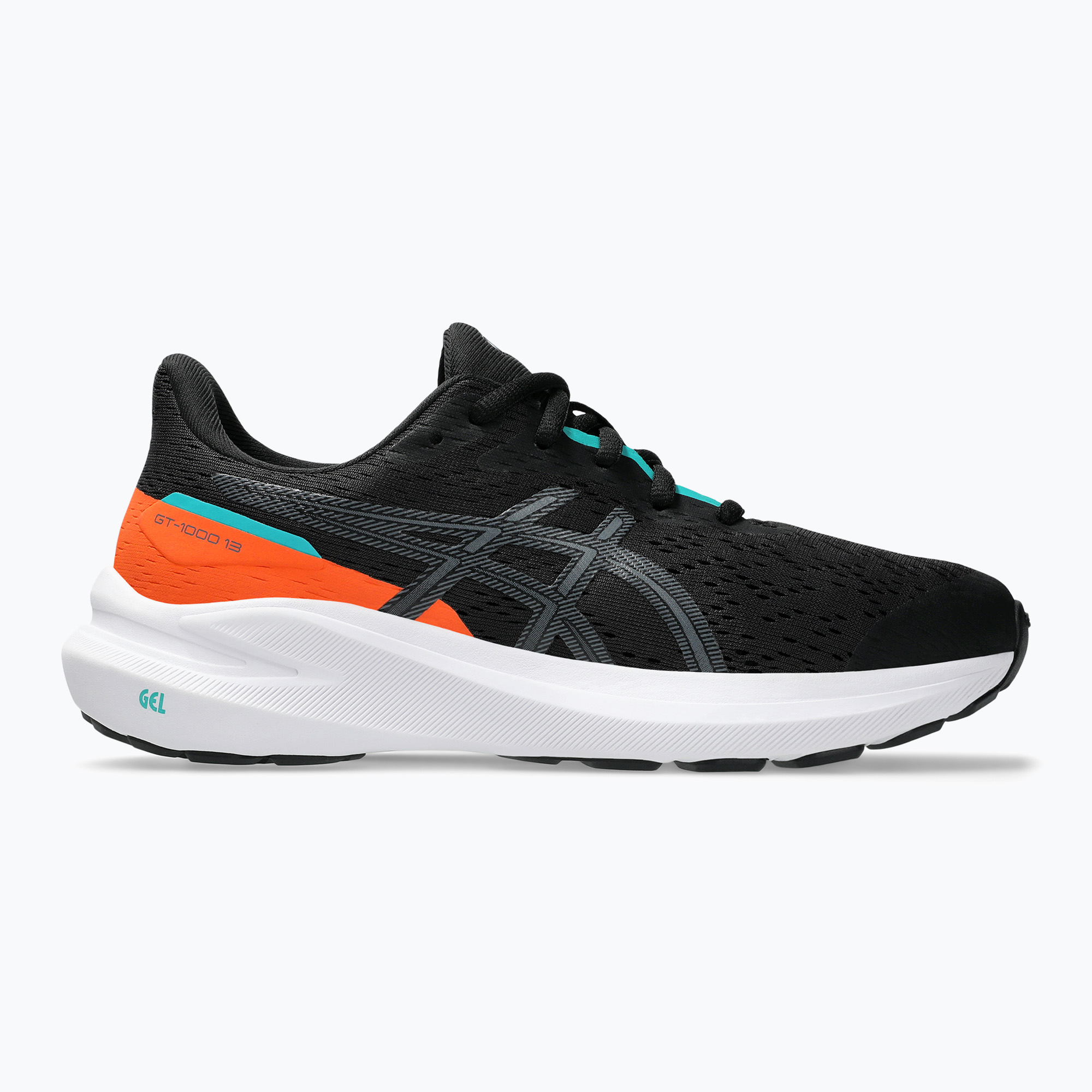 Detské bežecké topánky ASICS GT-1000 13 GS black/carbon (GT-1000 13 GS 1014A343-007)