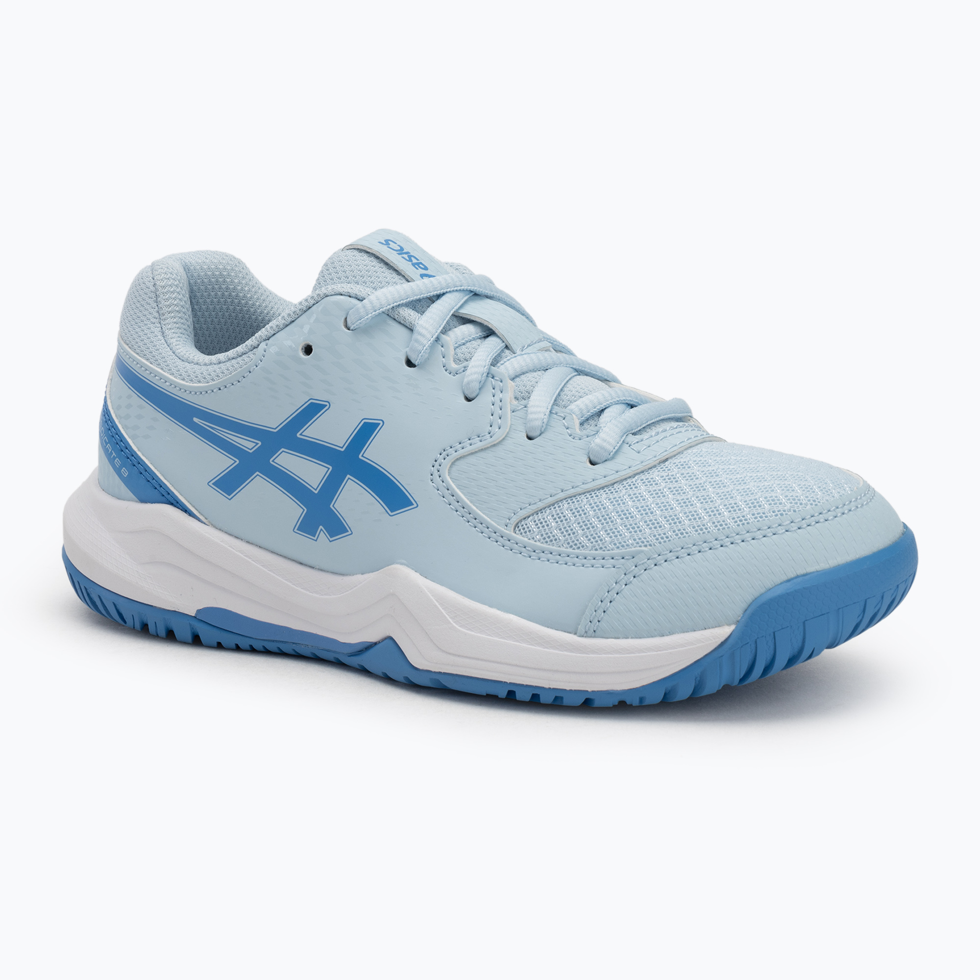 Detské tenisové topánky ASICS Gel-Dedicate 8 GS Jr light blue/blue coast