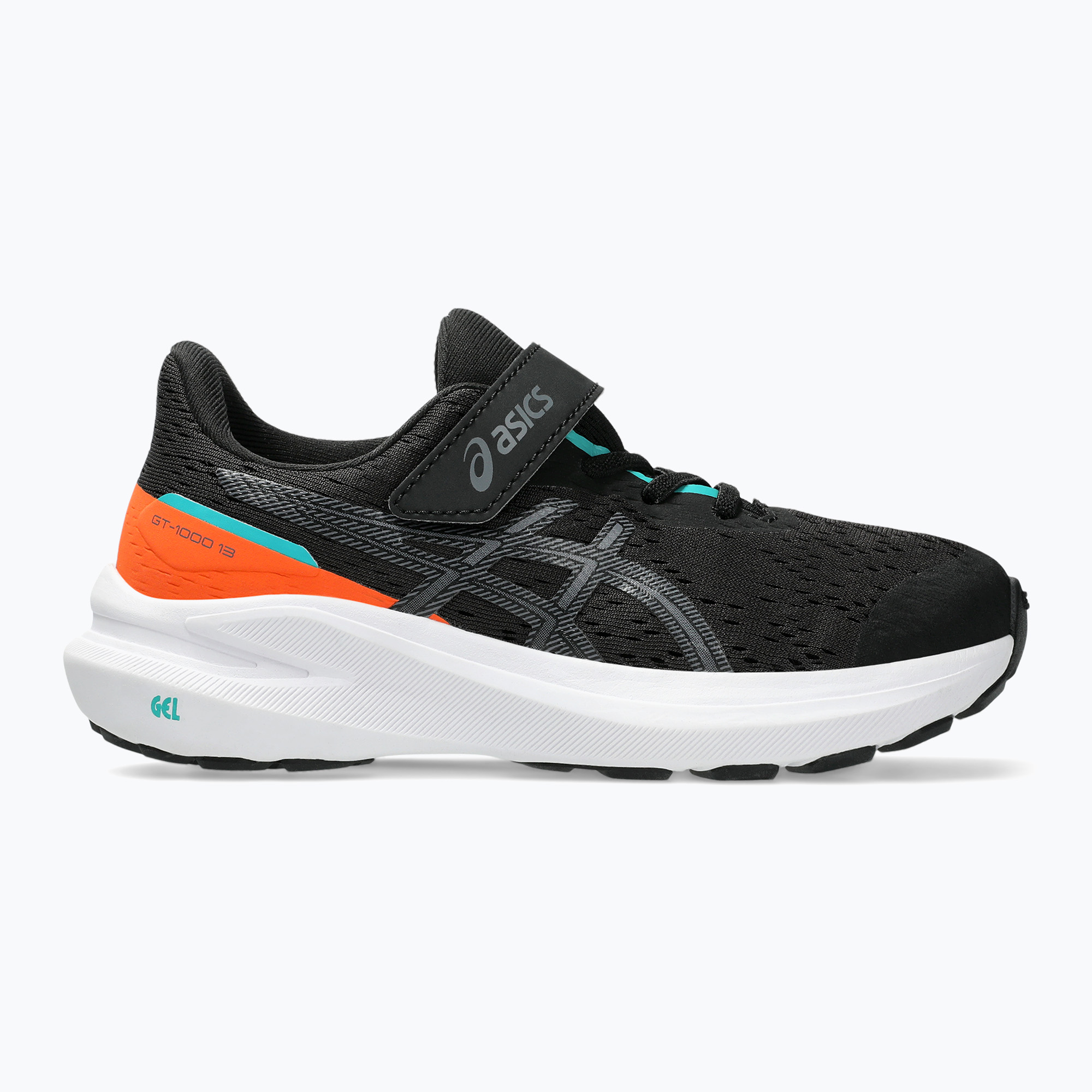 Detské bežecké topánky ASICS GT-1000 13 PS black/carbon (GT-1000 13 PS 1014A344-007)