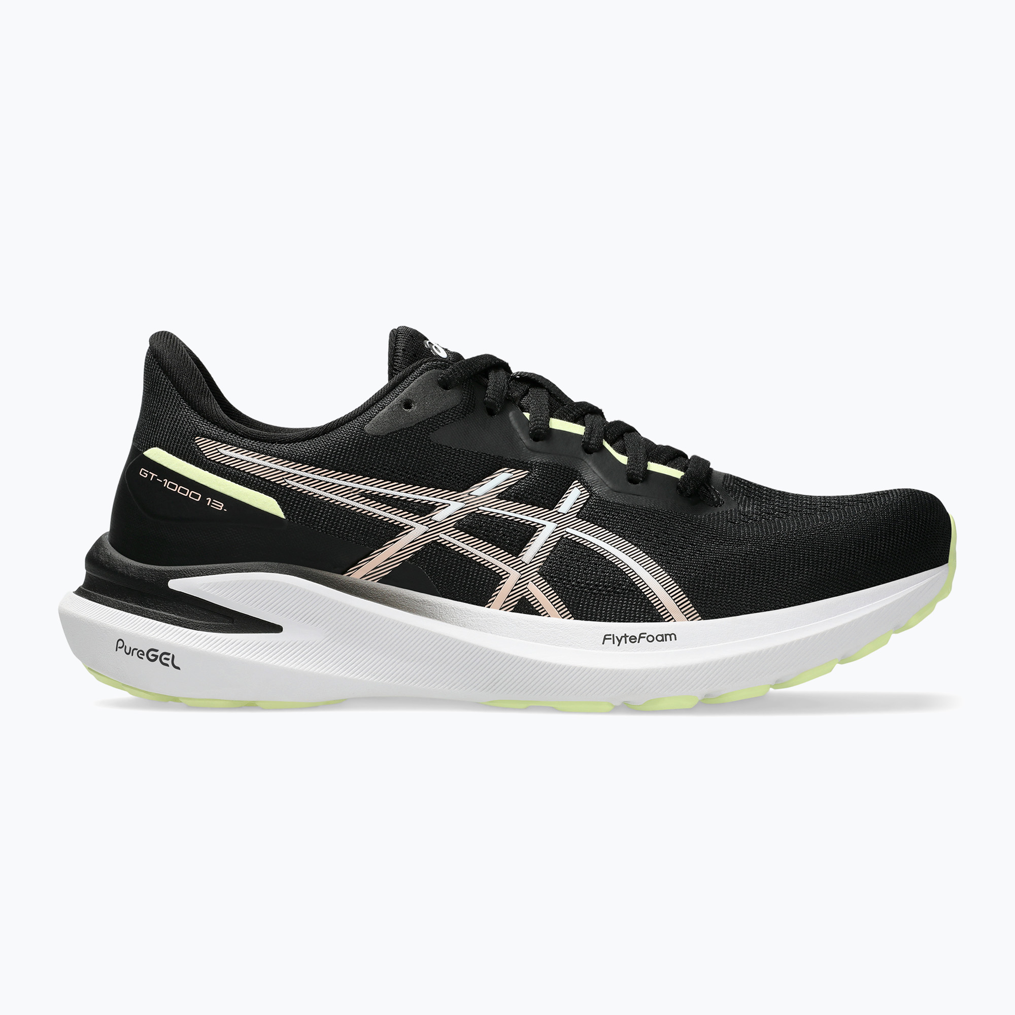 Dámska bežecká obuv ASICS GT-1000 13 black/breeze (GT-1000 13 1012B663-006)