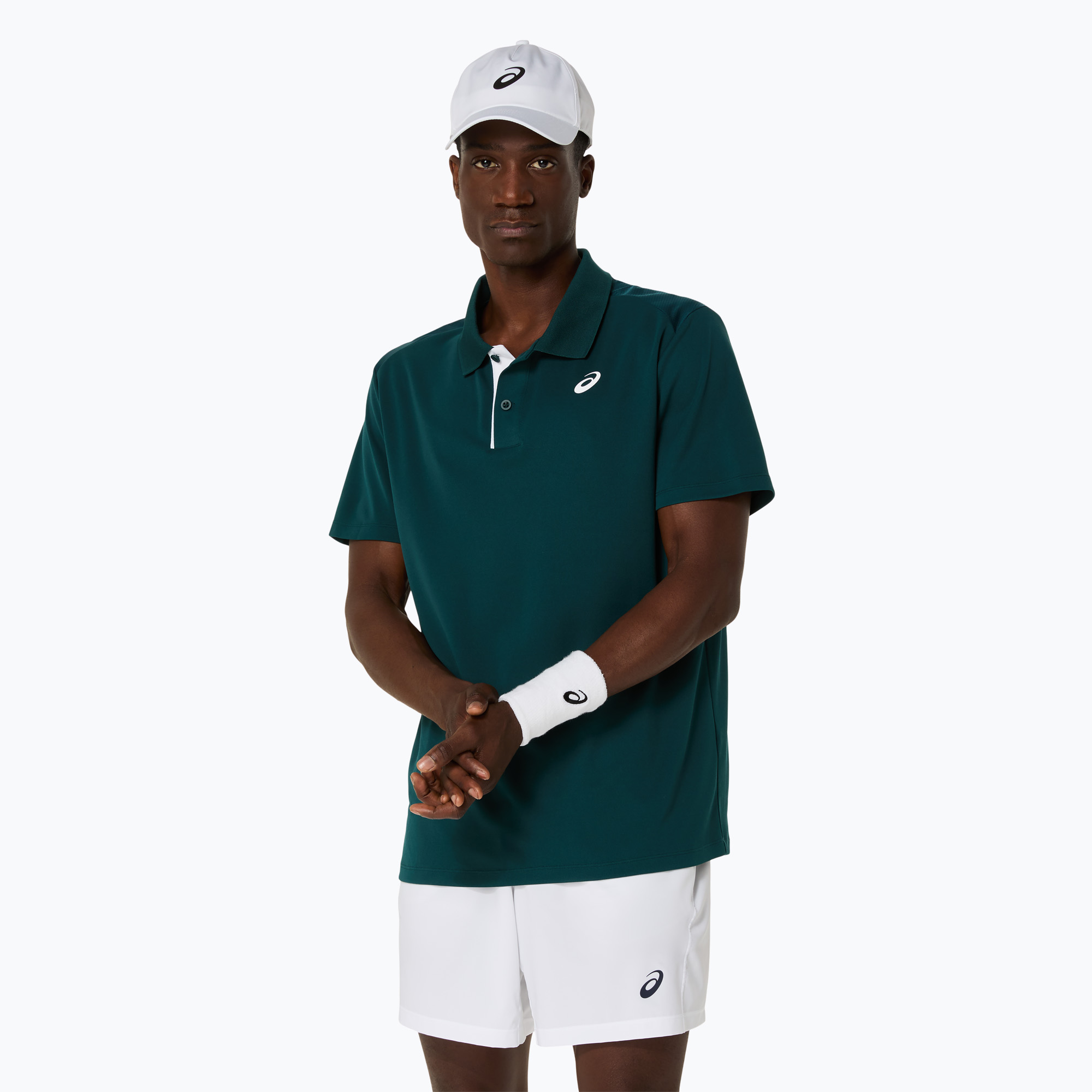 Pánske tričko ASICS Court Polo saxon green