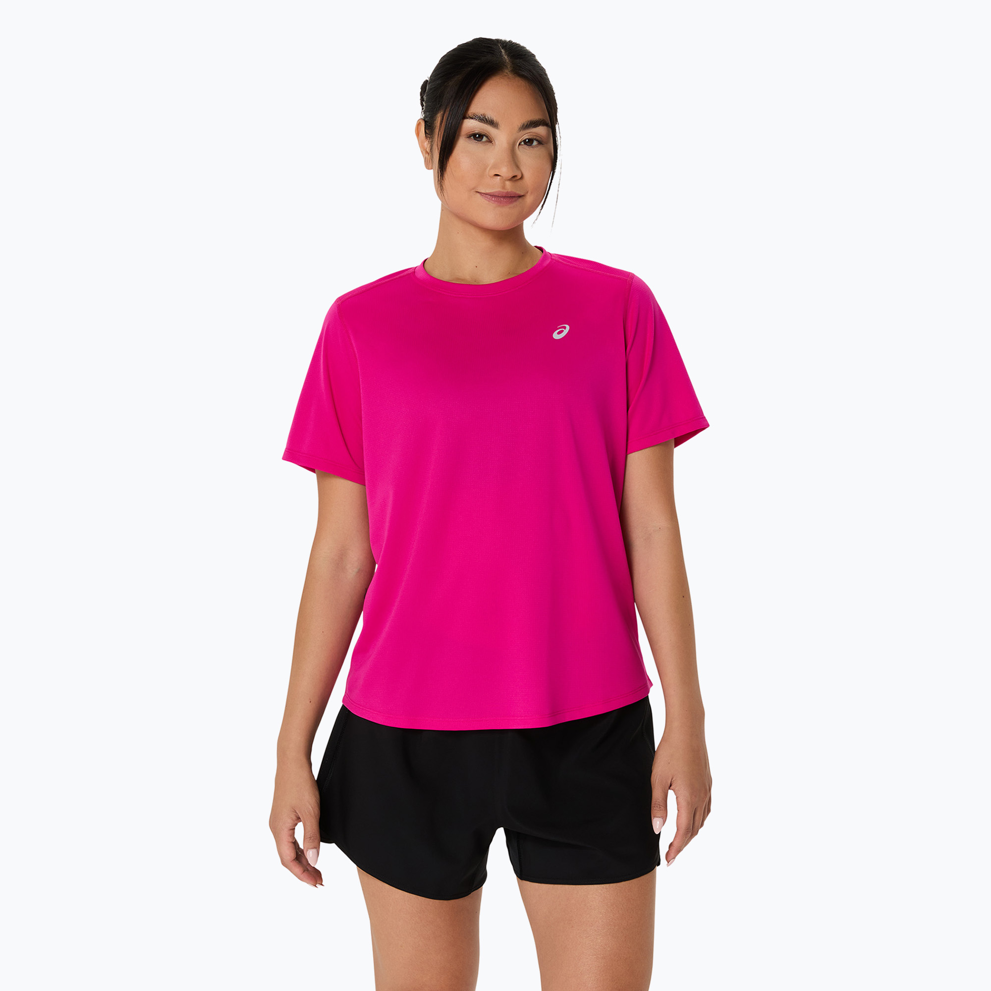 Dámske bežecké tričko ASICS Core pink rave (Core 2012D170-701)