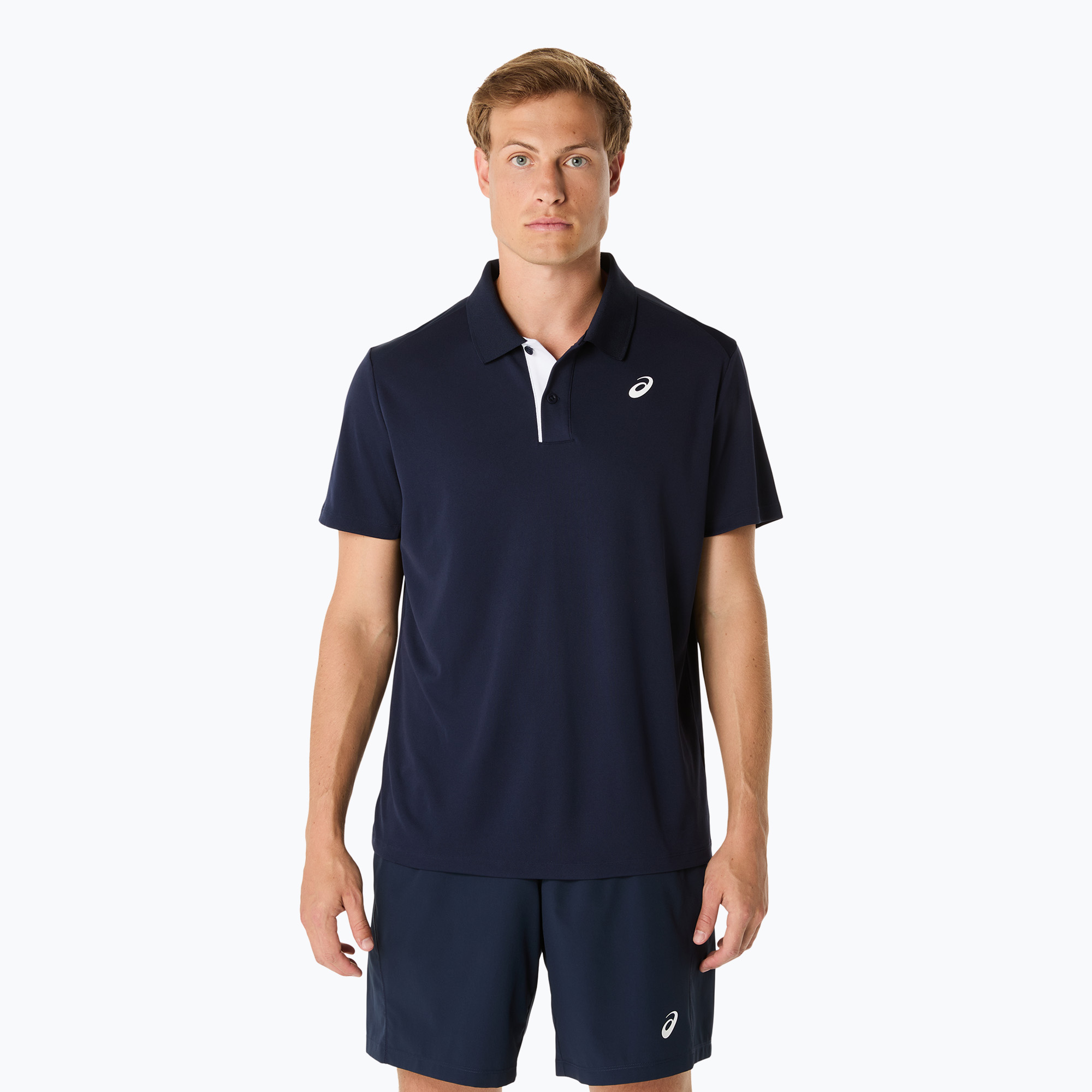 Pánske tričko ASICS Court Polo Midnight (Court Polo 2041A340-400)