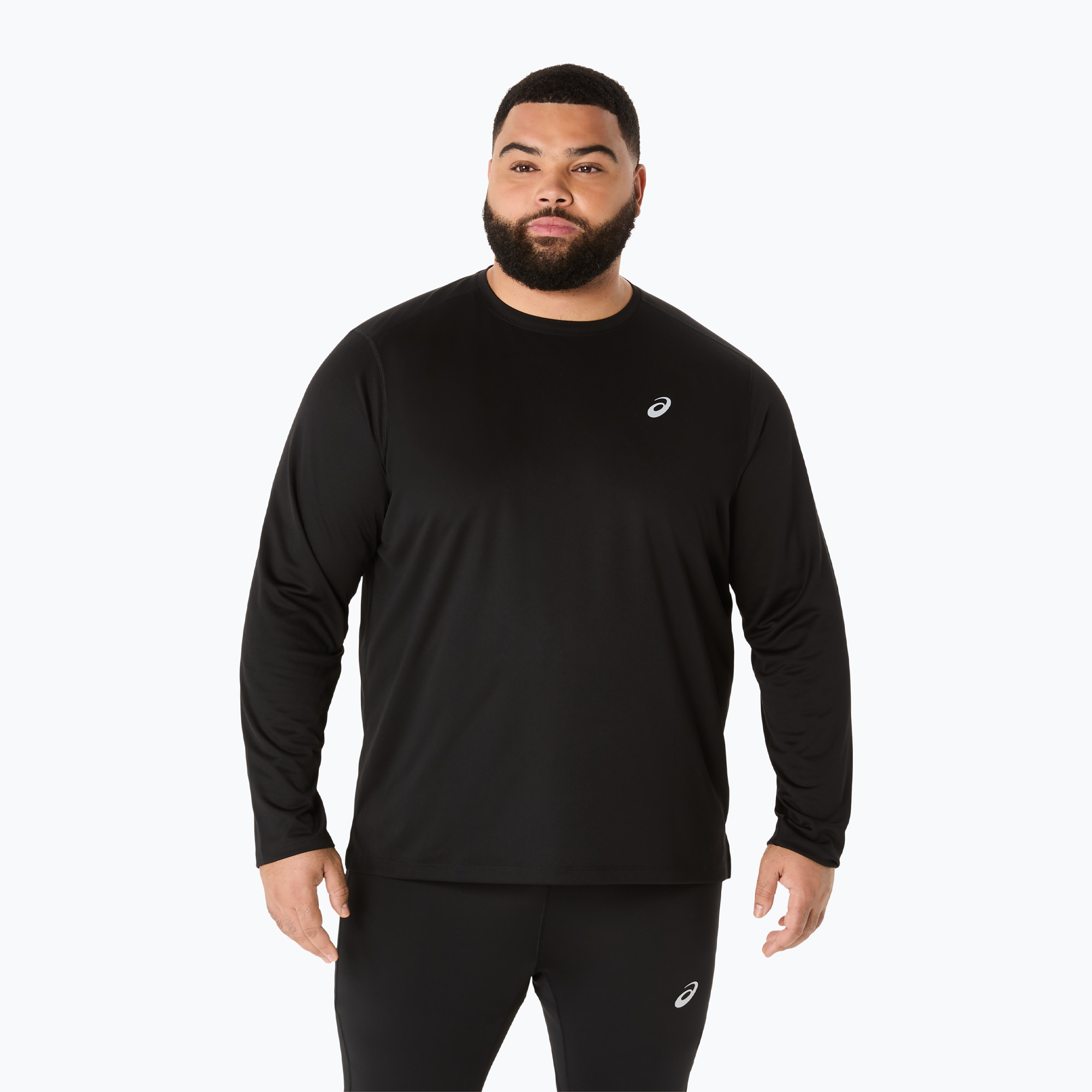 Pánske bežecké tričko Longsleeve ASICS Core LS Performance black (Core LS Top 2011D219-001)