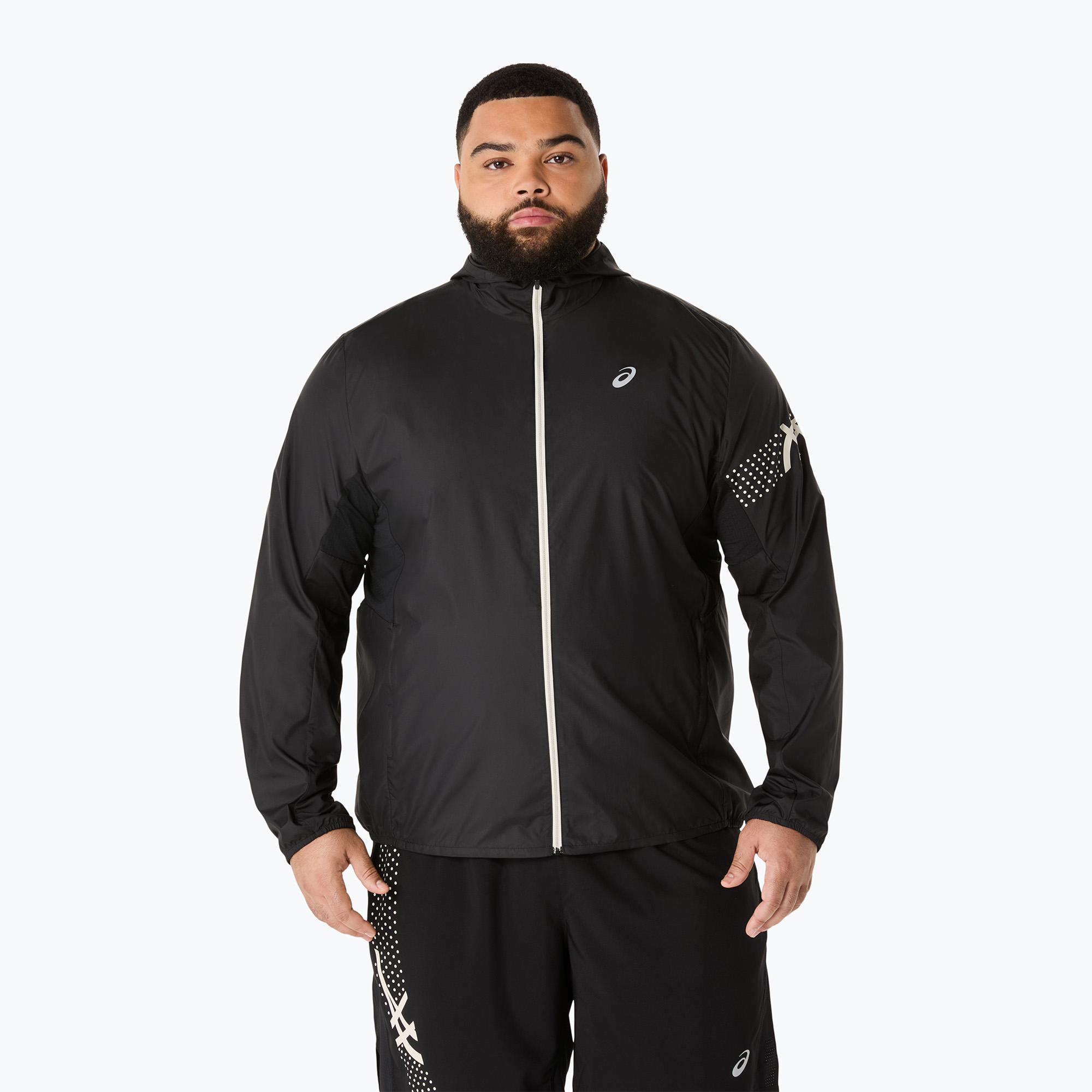 Pánska bežecká bunda ASICS Icon performance black (Icon 2011D237-001)