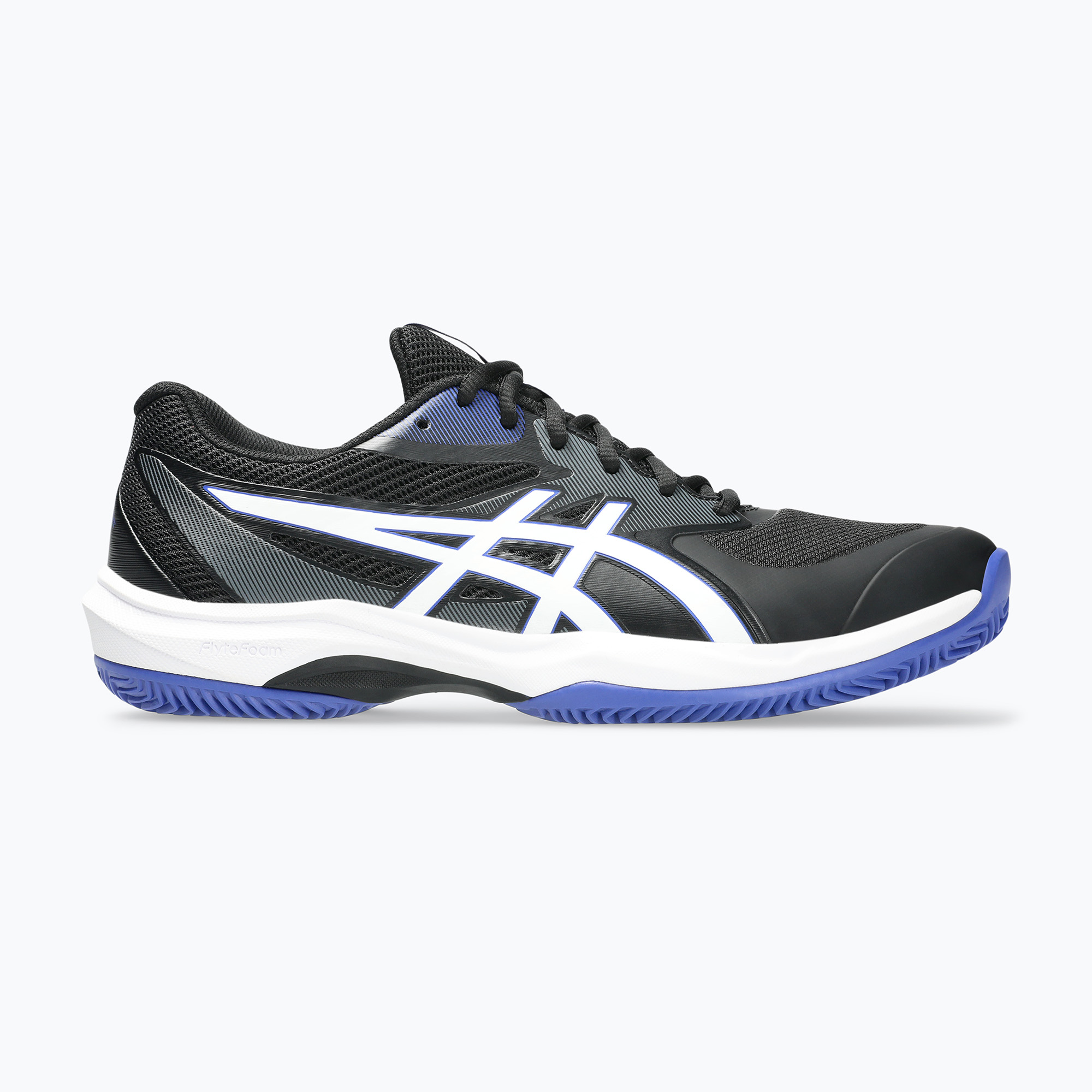Pánska tenisová obuv Asics Game FF Clay black/white (Game FF Clay 1041A490)