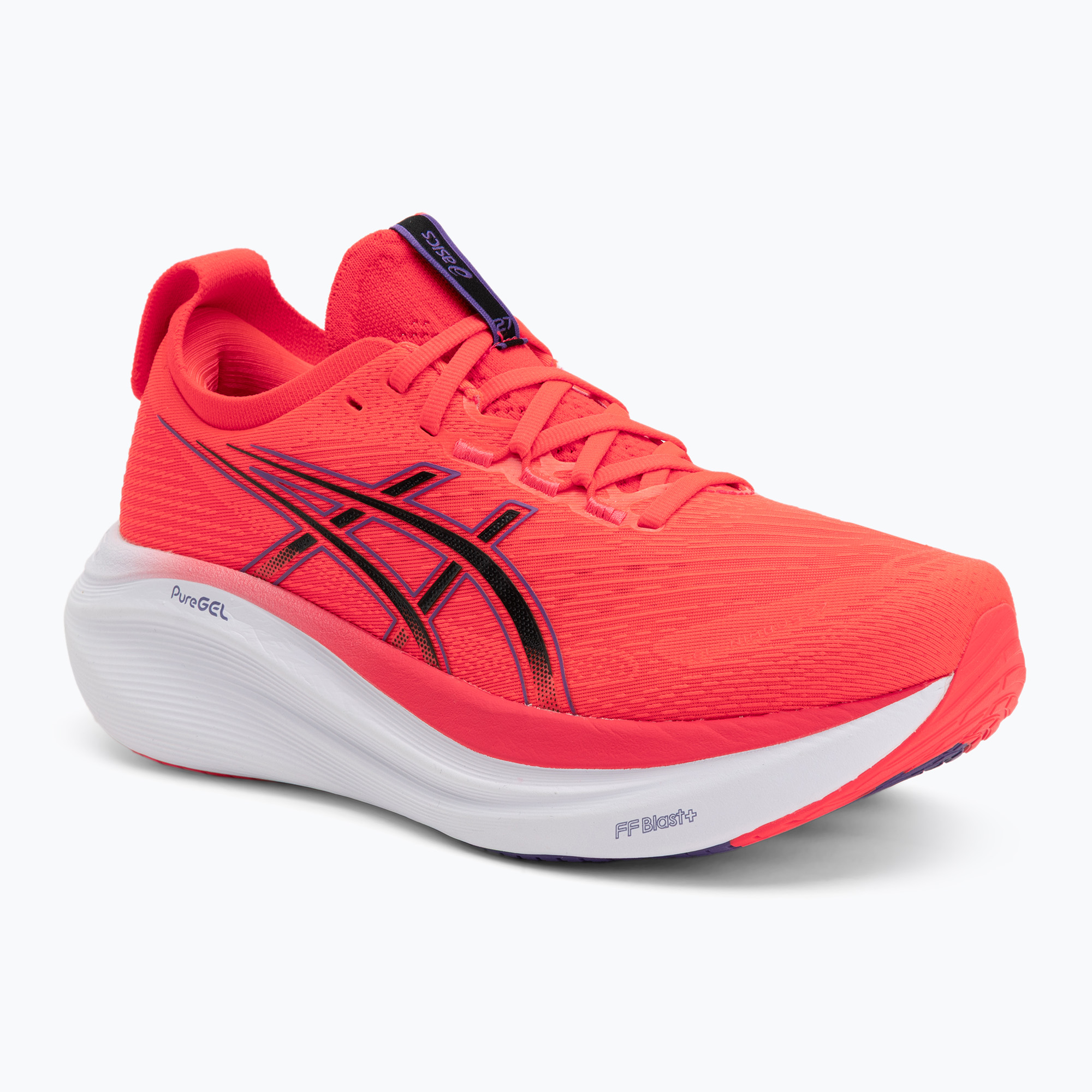ASICS Gel-Nimbus 27 pánska bežecká obuv flash red/black (Gel-Nimbus 27 1011B958-600)
