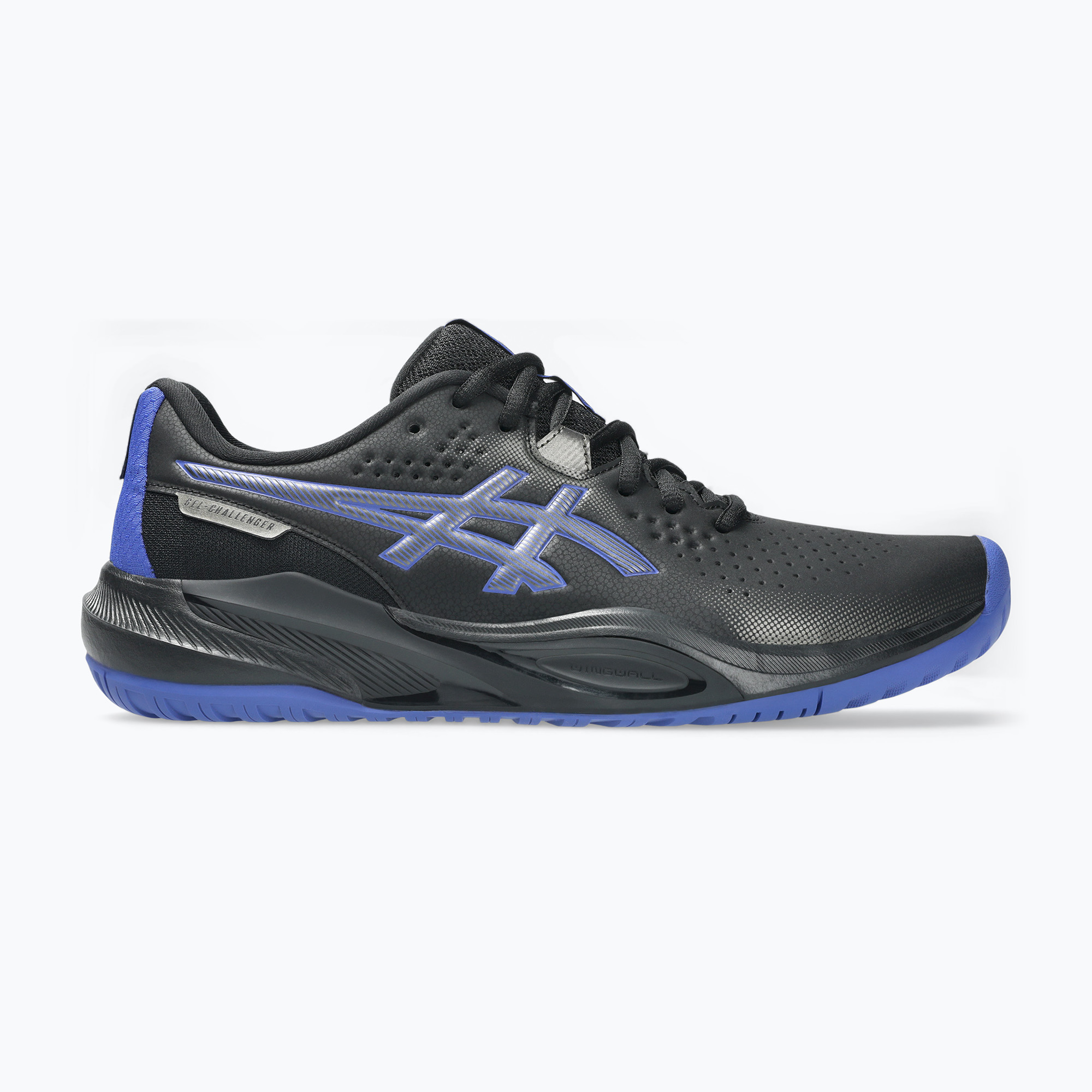 Asics Gel-Challenger 15 pánska tenisová obuv black/dark cobalt (Challenger 15 1041A510)