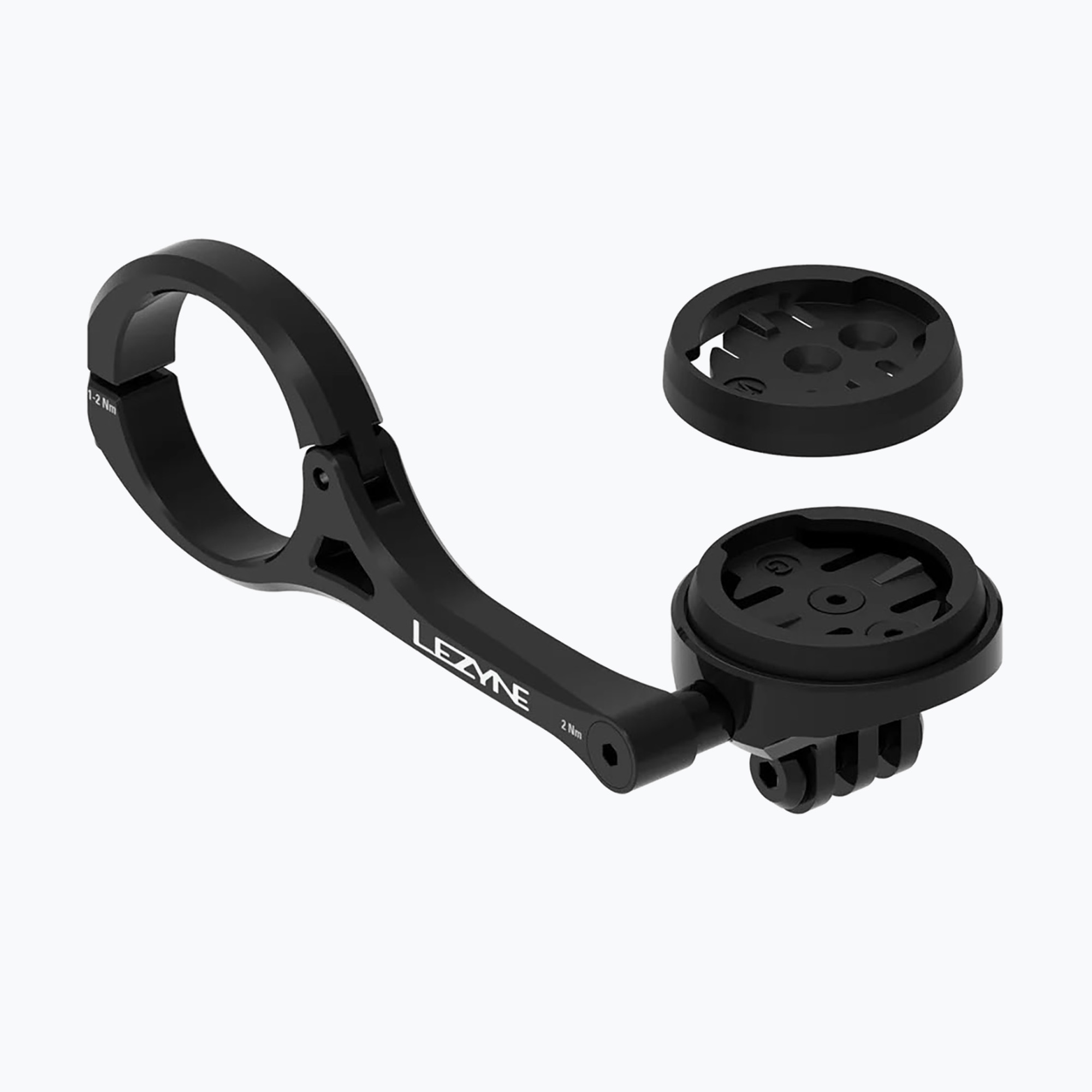 Držiak na cyklopočítač GPS Forward Mount s GoPro Garmin/Wahoo black (GPS Forward Mount With GoPro Garmin/Wahoo 1-LED-RP-GWGMT-V104)