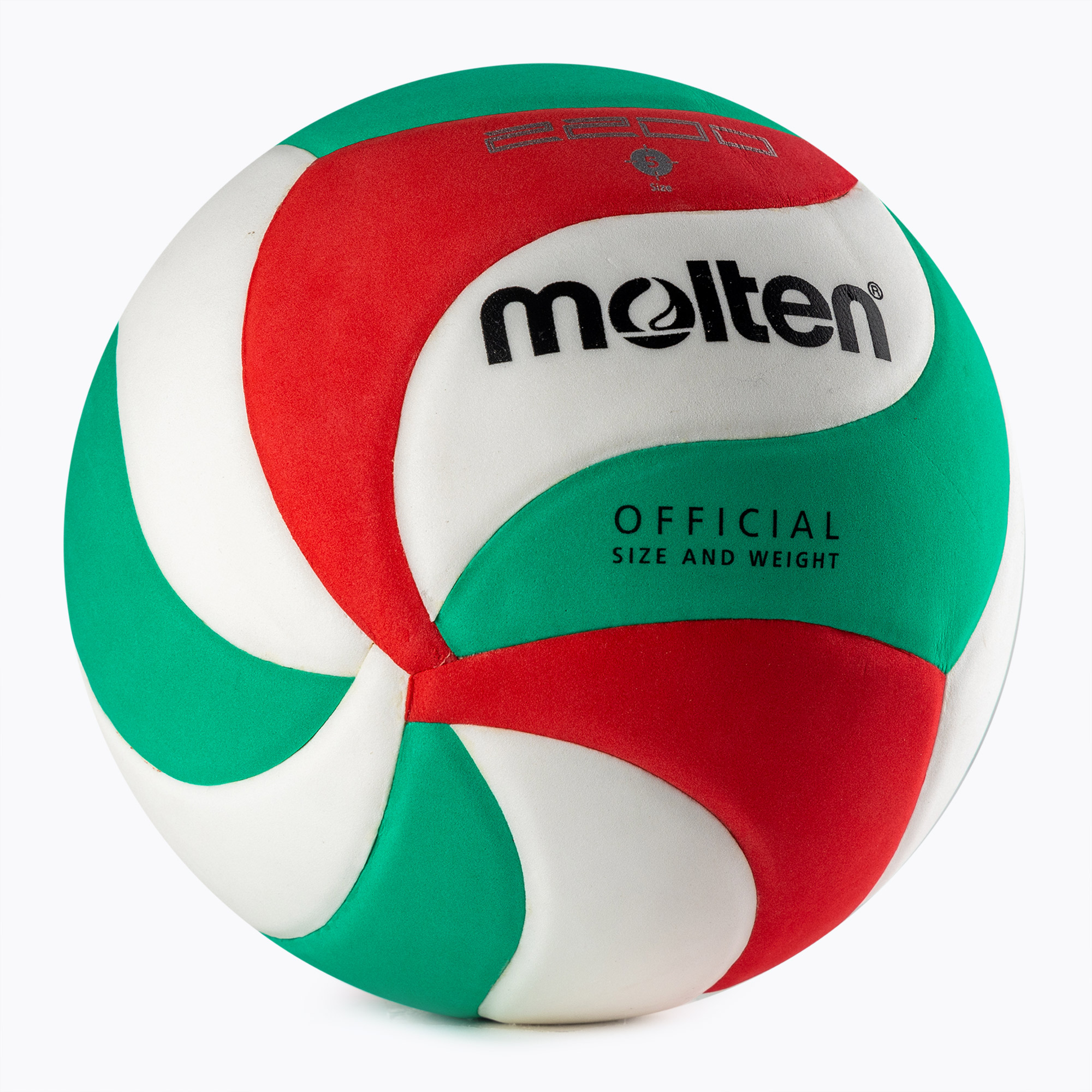 Farebná volejbalová lopta Molten V5M2200 veľkosť 5