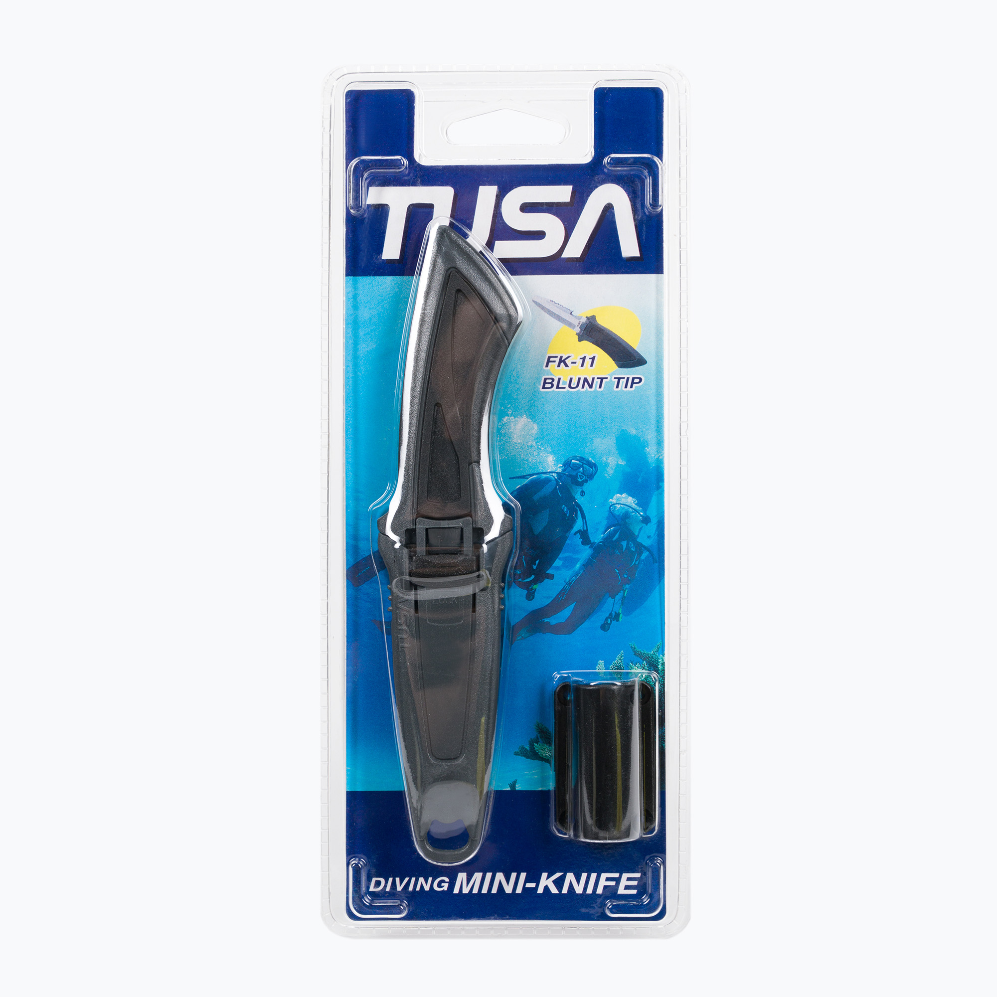 Mini potápačský nôž TUSA čierny FK-11 (Mini Knife FK-11)