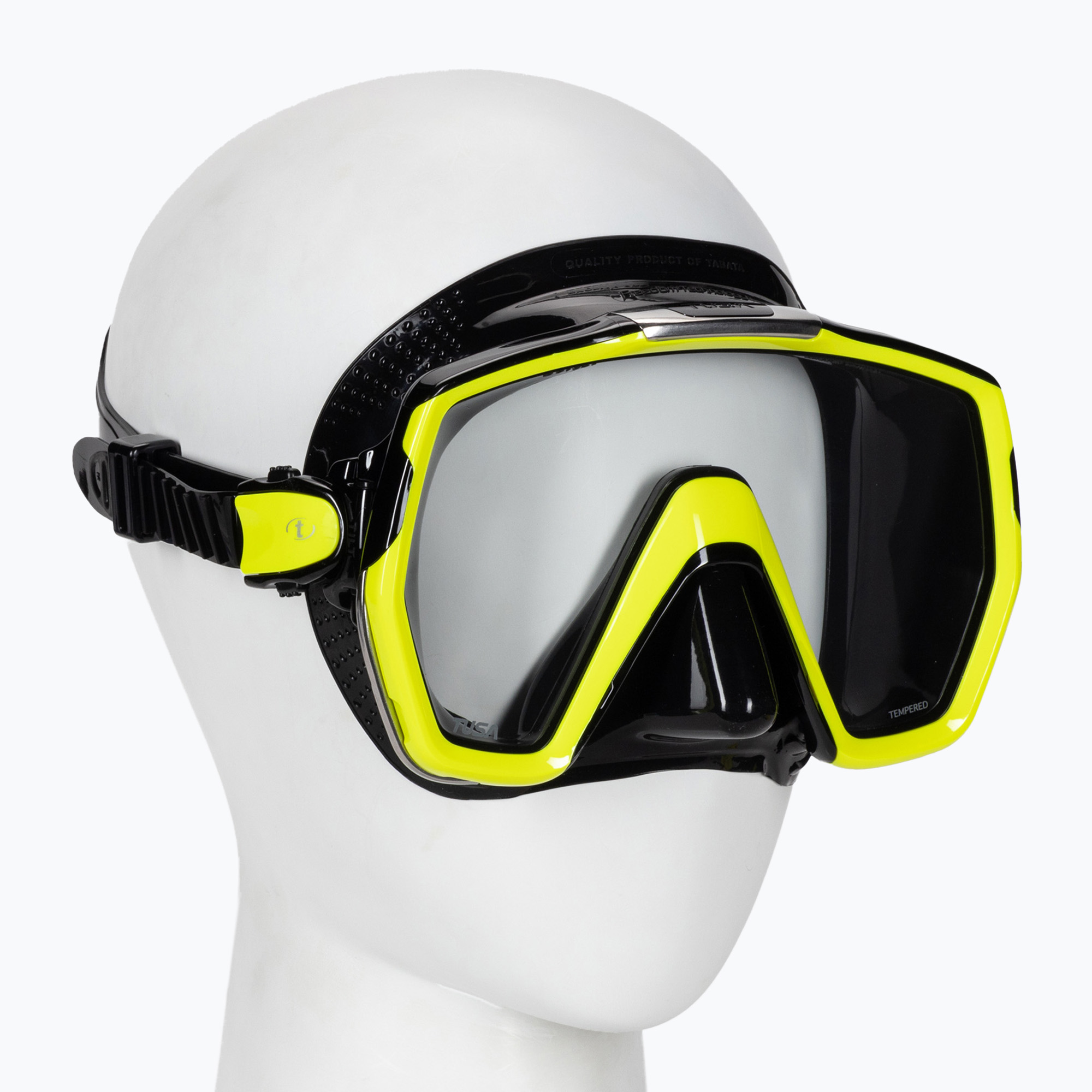 Potápačská maska TUSA Freedom Hd Mask čierno-žltá M-1001