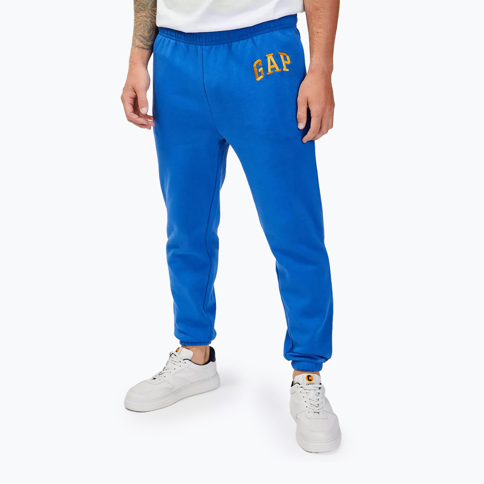 Pánske nohavice GAP Tonal Arch Jogger imperial blue (Tonal Arch Jogger 456754)
