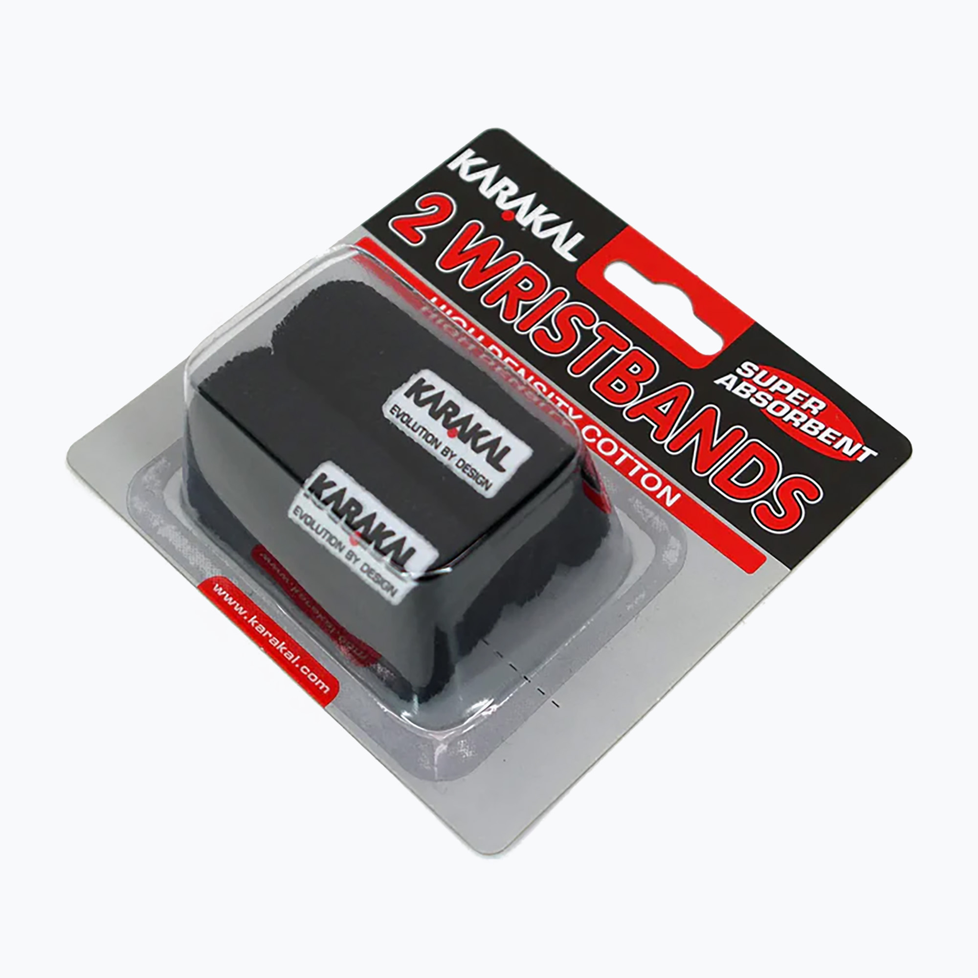 Potítka na zápästie Karakal Wristband 2 ks black (Wristband 2Pack KA 609 CZA)