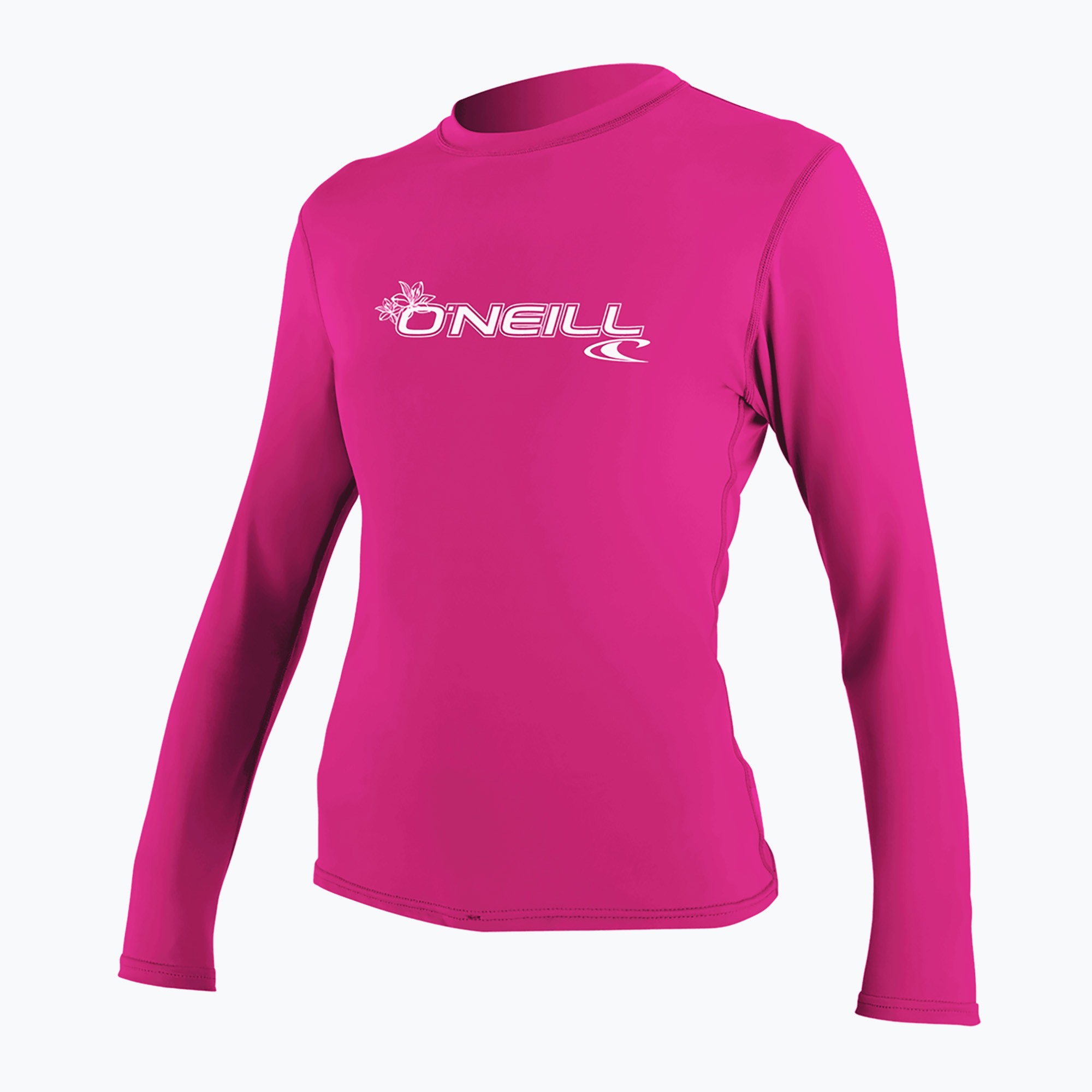 Dámske plavecké tričko s dlhým rukávom O'Neill Basic Skins Sun Shirt fox pink (Basic Skins Sun Shirt 4340-173)