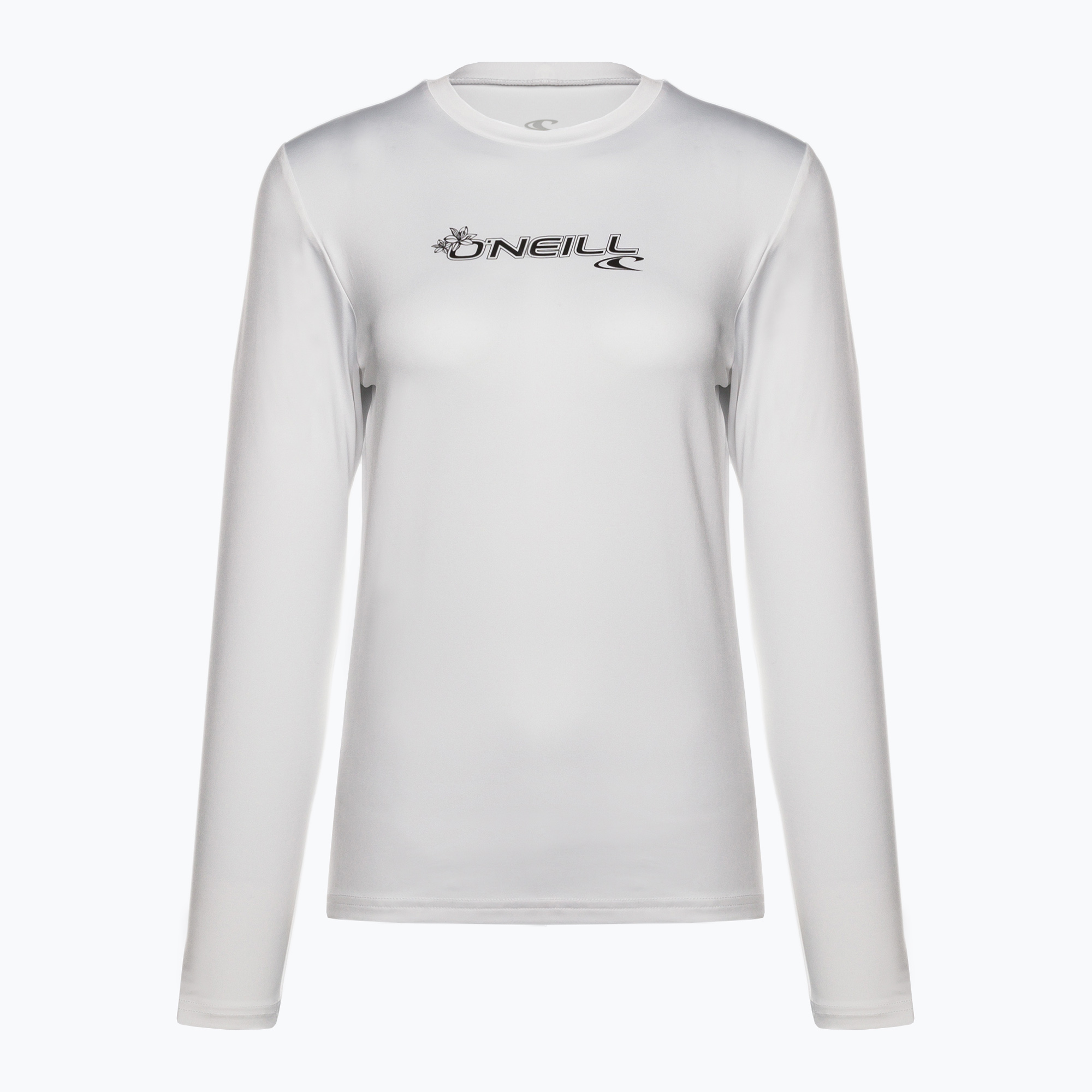 Dámske plavecké tričko O'Neill Basic Skins Sun Shirt white 4340 (Basic Skins Sun Shirt 4340-025)