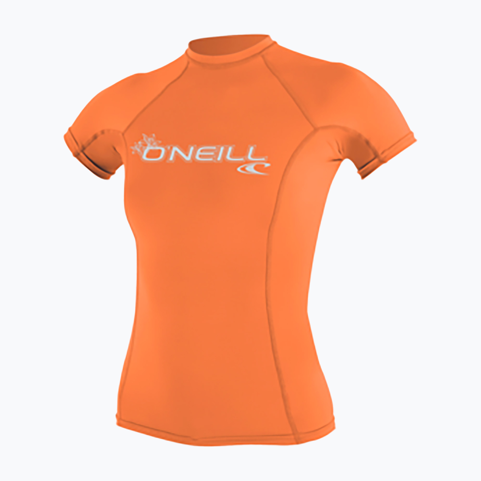 Dámske plavecké tričko O'Neill Basic Skins Rash Guard light grapefruit (Basic Skins Rash Guard 3548-252)