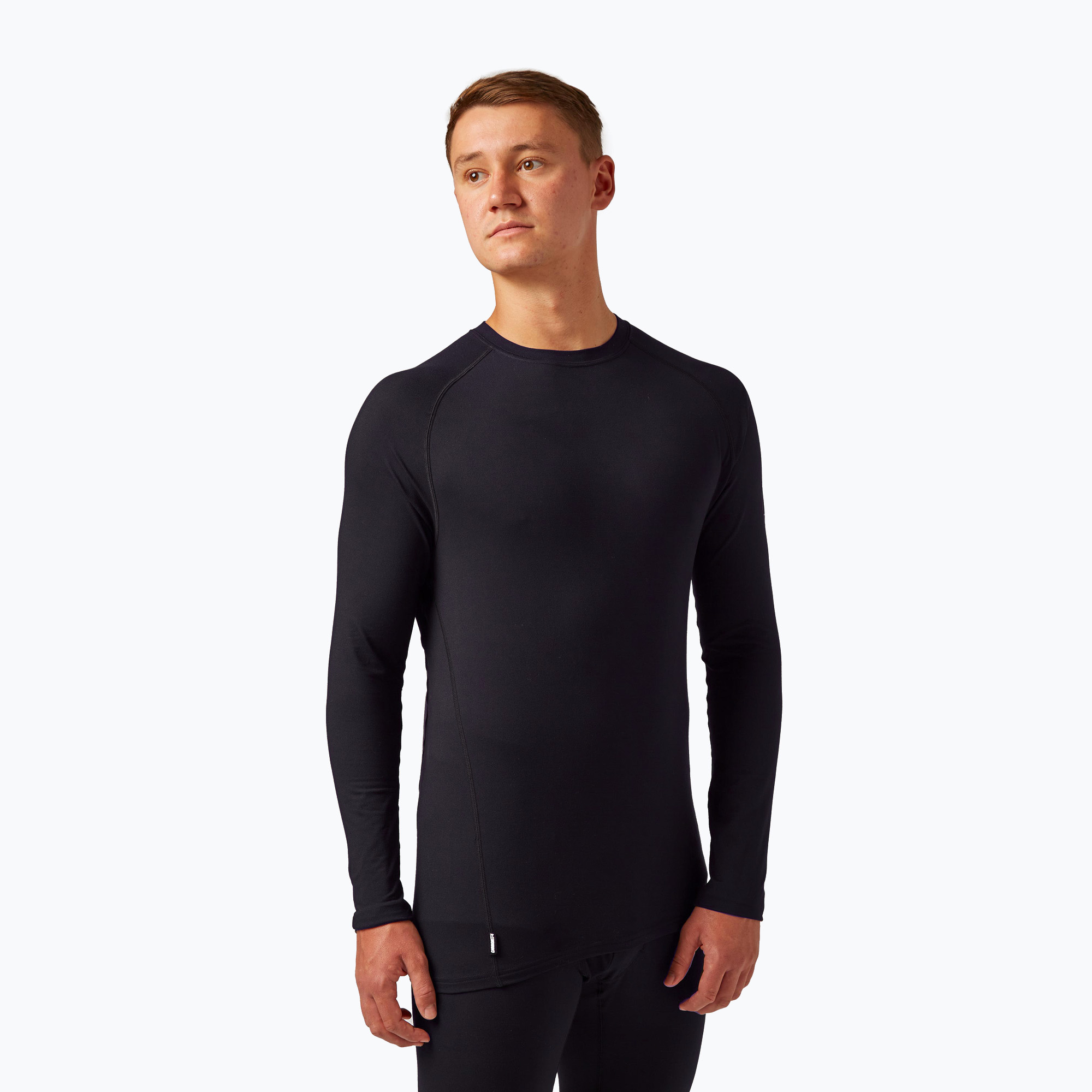 Pánske termoprádlo Surfanic Bodyfit Crewneck s dlhým rukávom black (Bodyfit Crewneck SWX1601500)