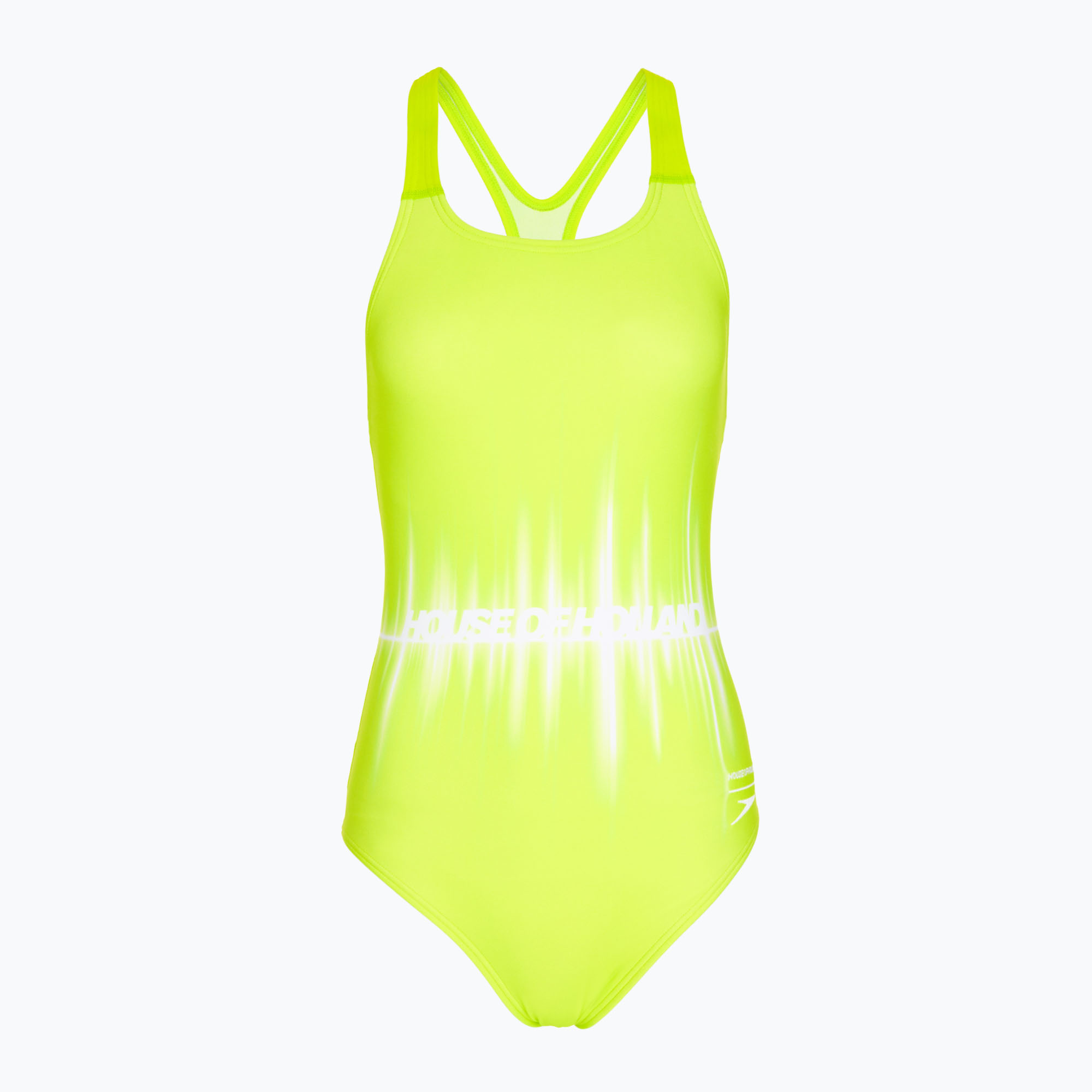 Dámske jednodielne plavky Speedo Printed Medalist green/white (Printed Medalist 8-12199F237)