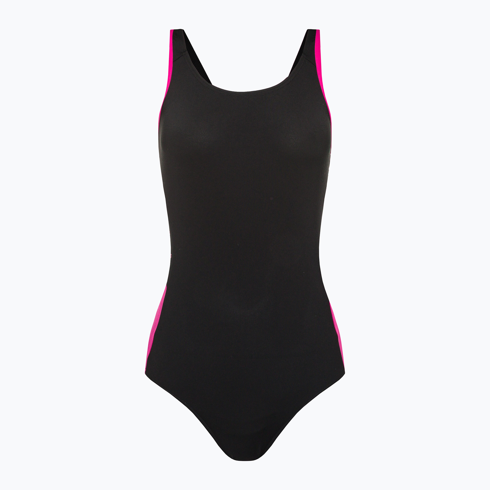 Speedo Boom Logo Splice Muscleback dámske jednodielne plavky B344 black 12900B344 (Boom Logo Splice Muscleback B344 12900B344)