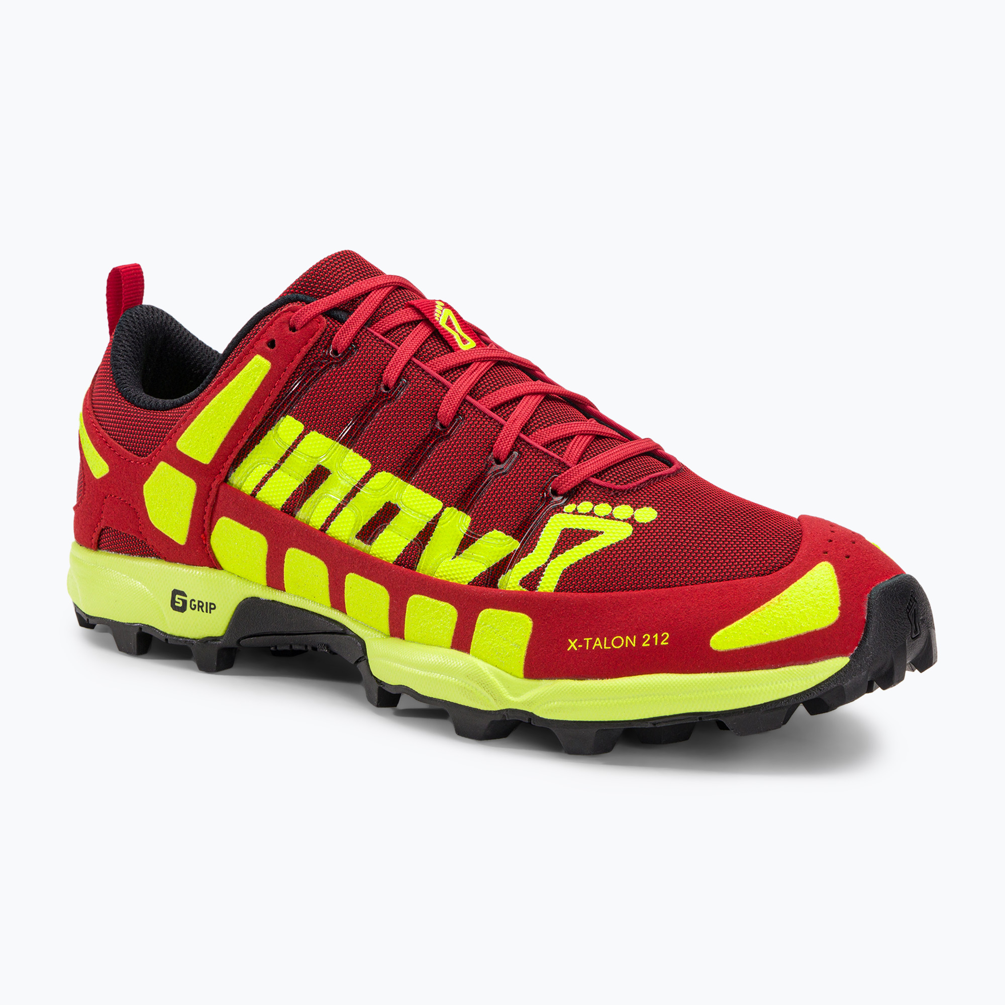 Inov-8 X-Talon 212 červeno-žltá bežecká obuv (X-Talon 212 2000064766)