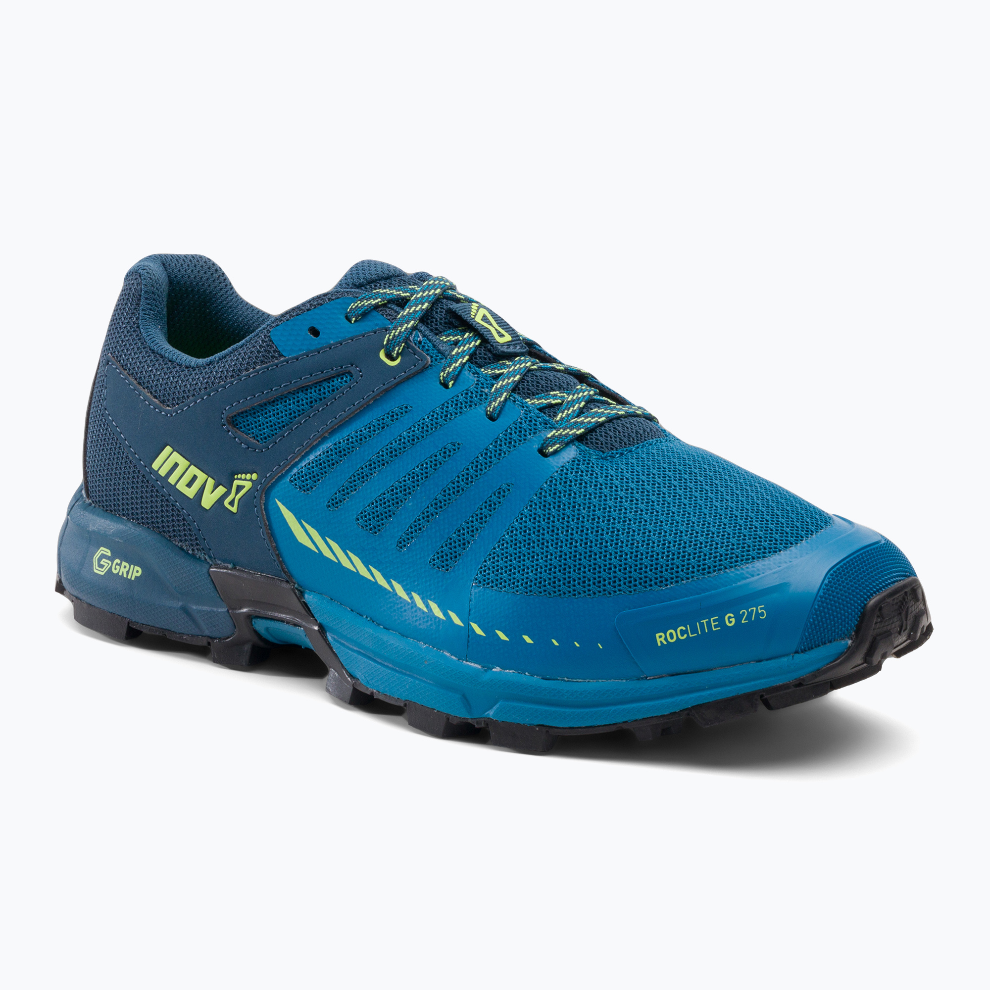 Pánska bežecká obuv Inov-8 Roclite G 275 V2 blue-green 001097-BLNYLM (Roclite G 275 V2 001097-BLNYLM-M-01)