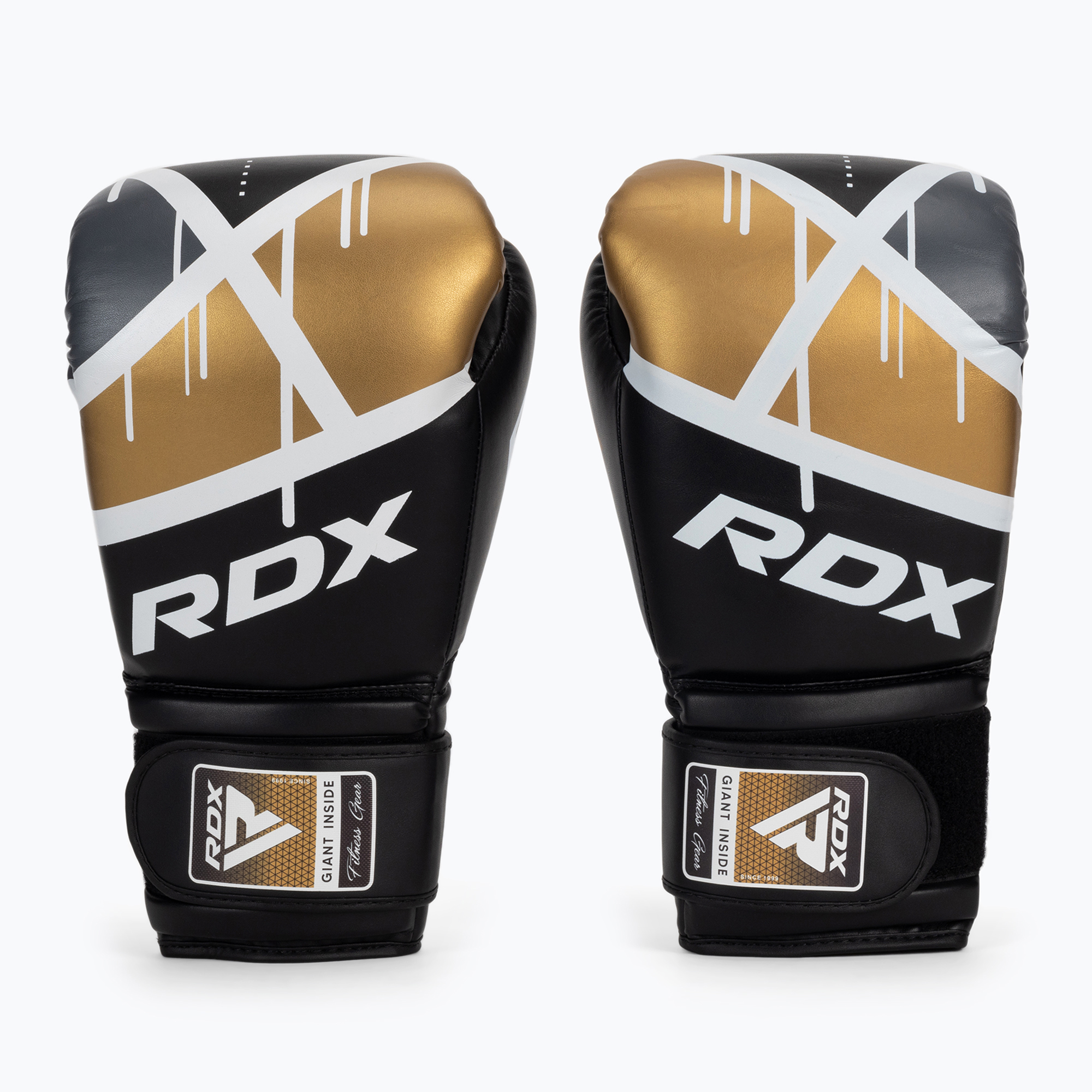 Boxerské rukavice RDX BGR-F7 čierno-zlaté BGR-F7BGL