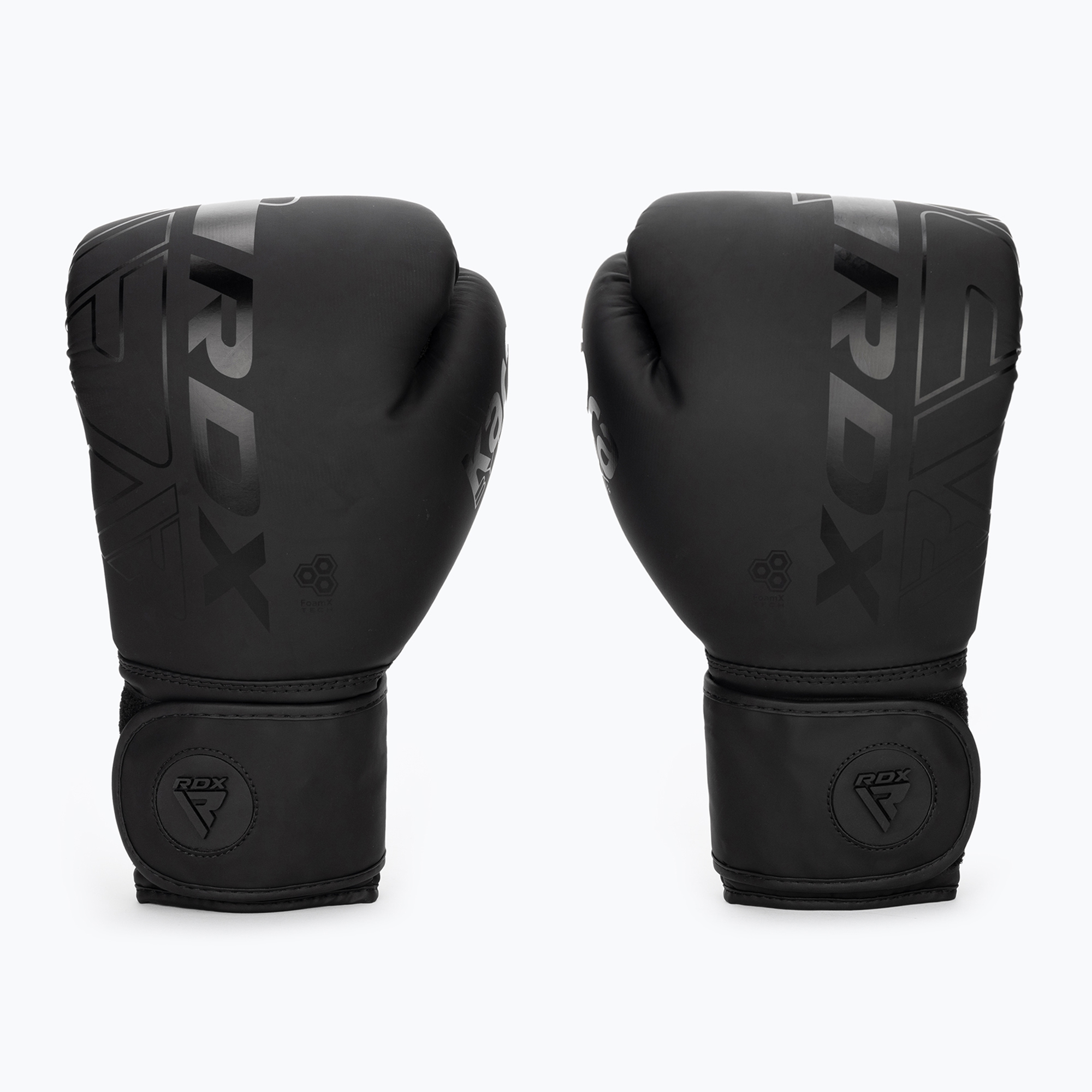 Boxerské rukavice RDX F6 matné čierne (F6 BGR-F6MB)