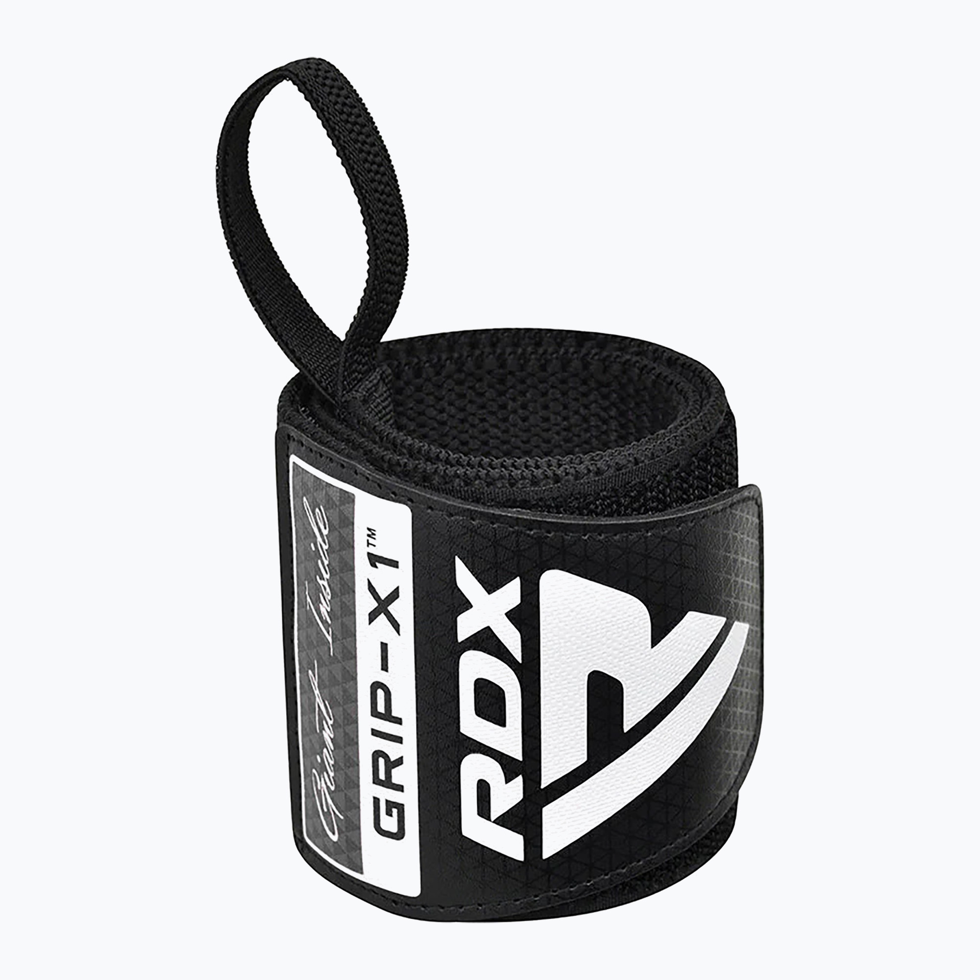 Ortézy na zápästie RDX WR11 Gym Wirst Wrap black/grey (WR11 Gym Wirst Wrap WAH-WR11BG)