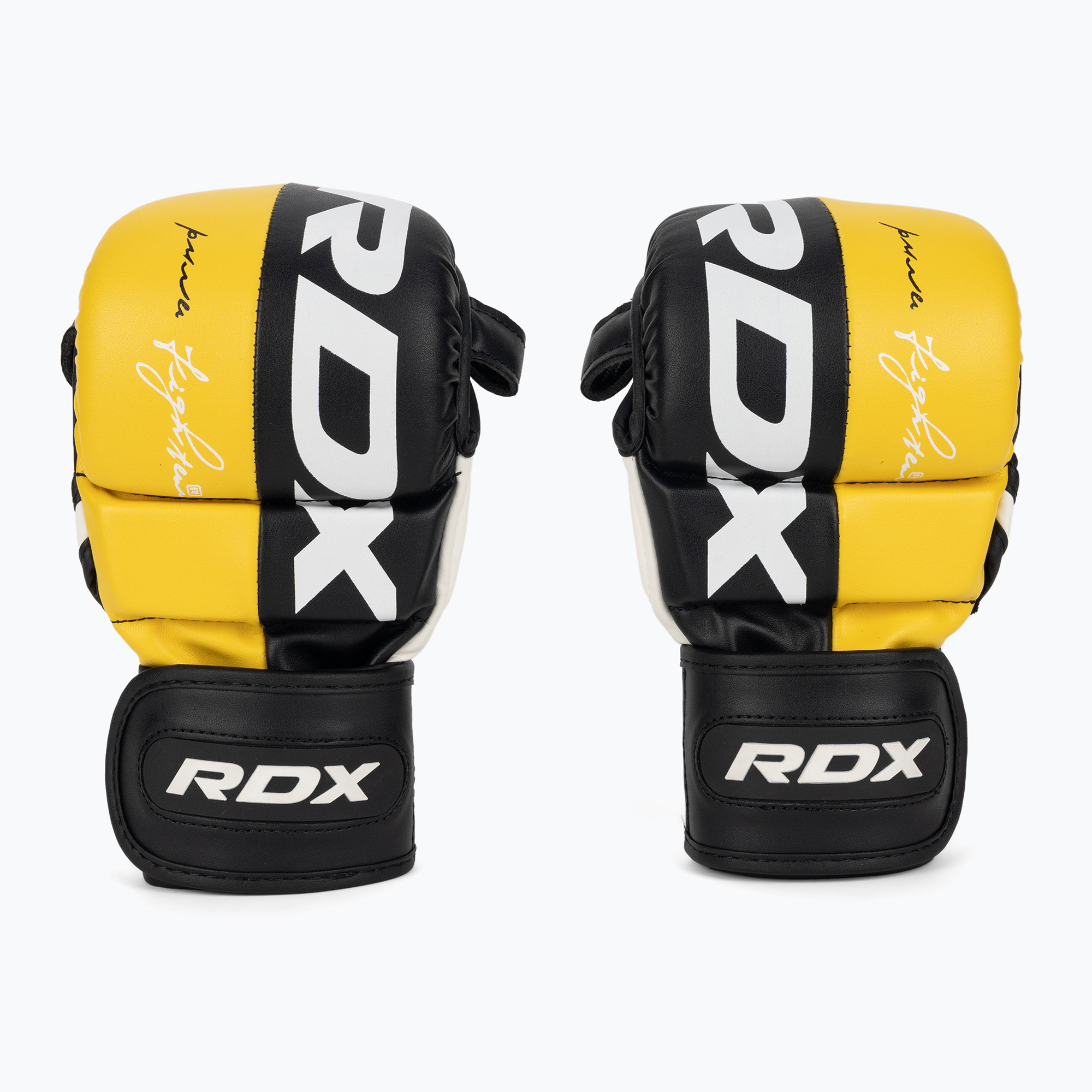 RDX Grapplingové rukavice REX T6 Plus žlté