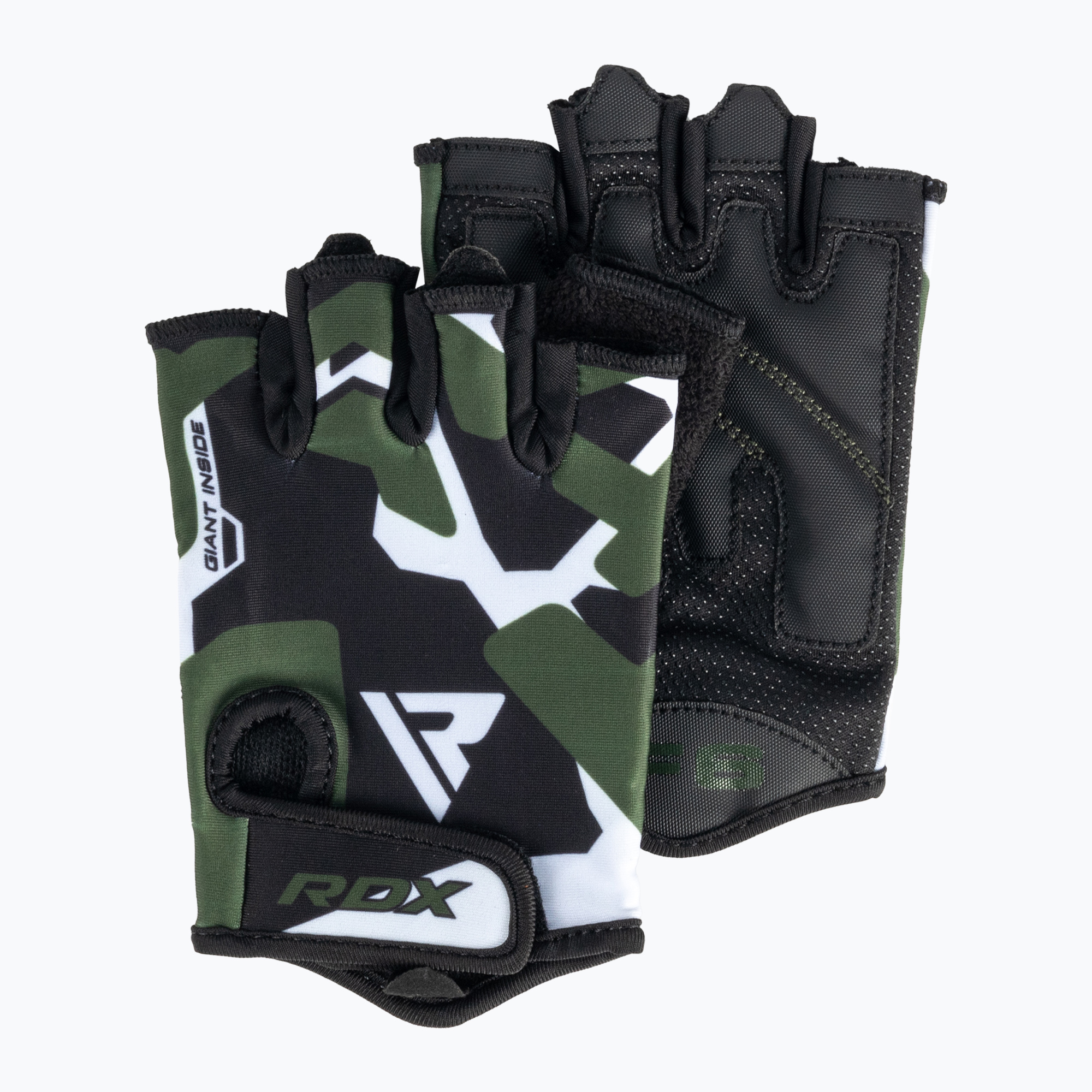 RDX Sumblimation F6 tréningové rukavice čierno-zelené WGS-F6GN