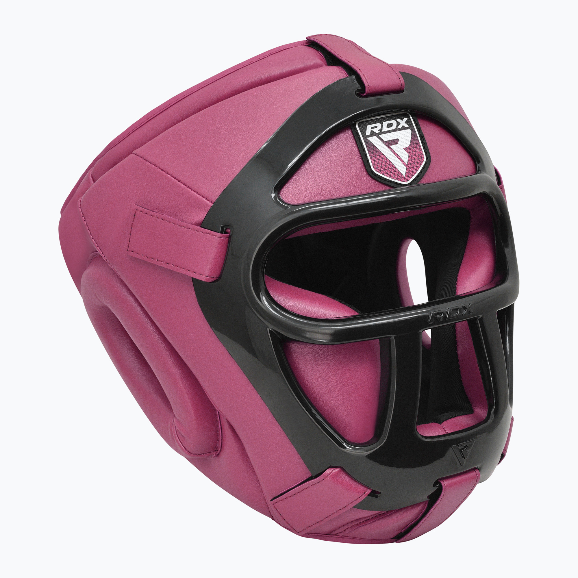 Boxerská prilba RDX Guard Grill T1 ružová